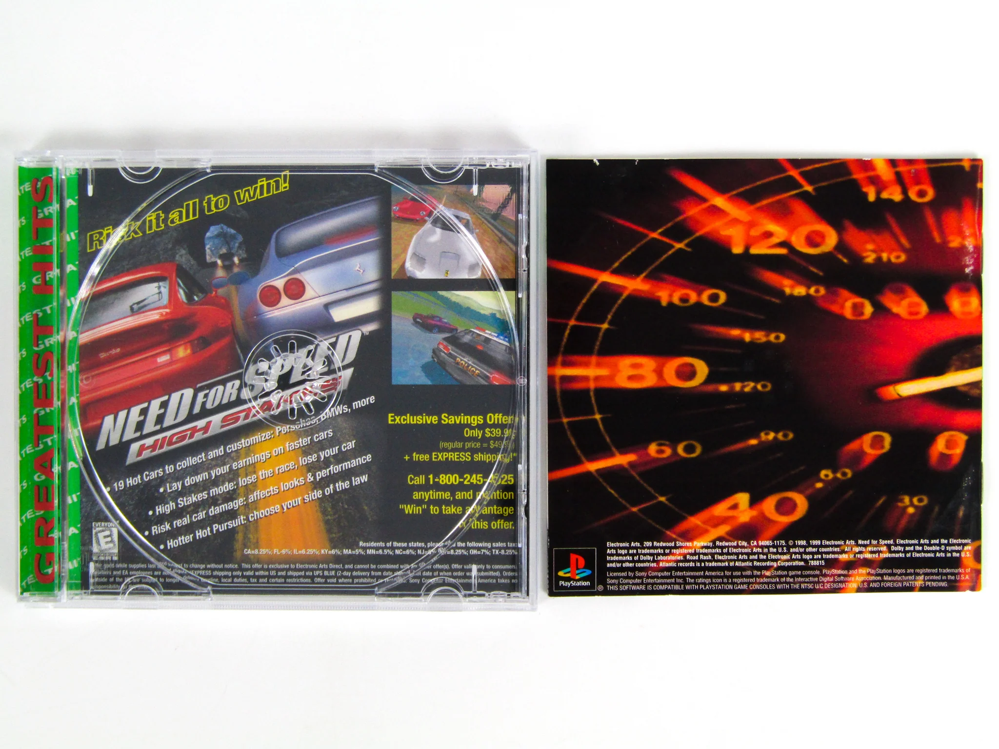 Need For Speed 3 Hot Pursuit [Greatest Hits] (PlayStation / PS1) - Image 3
