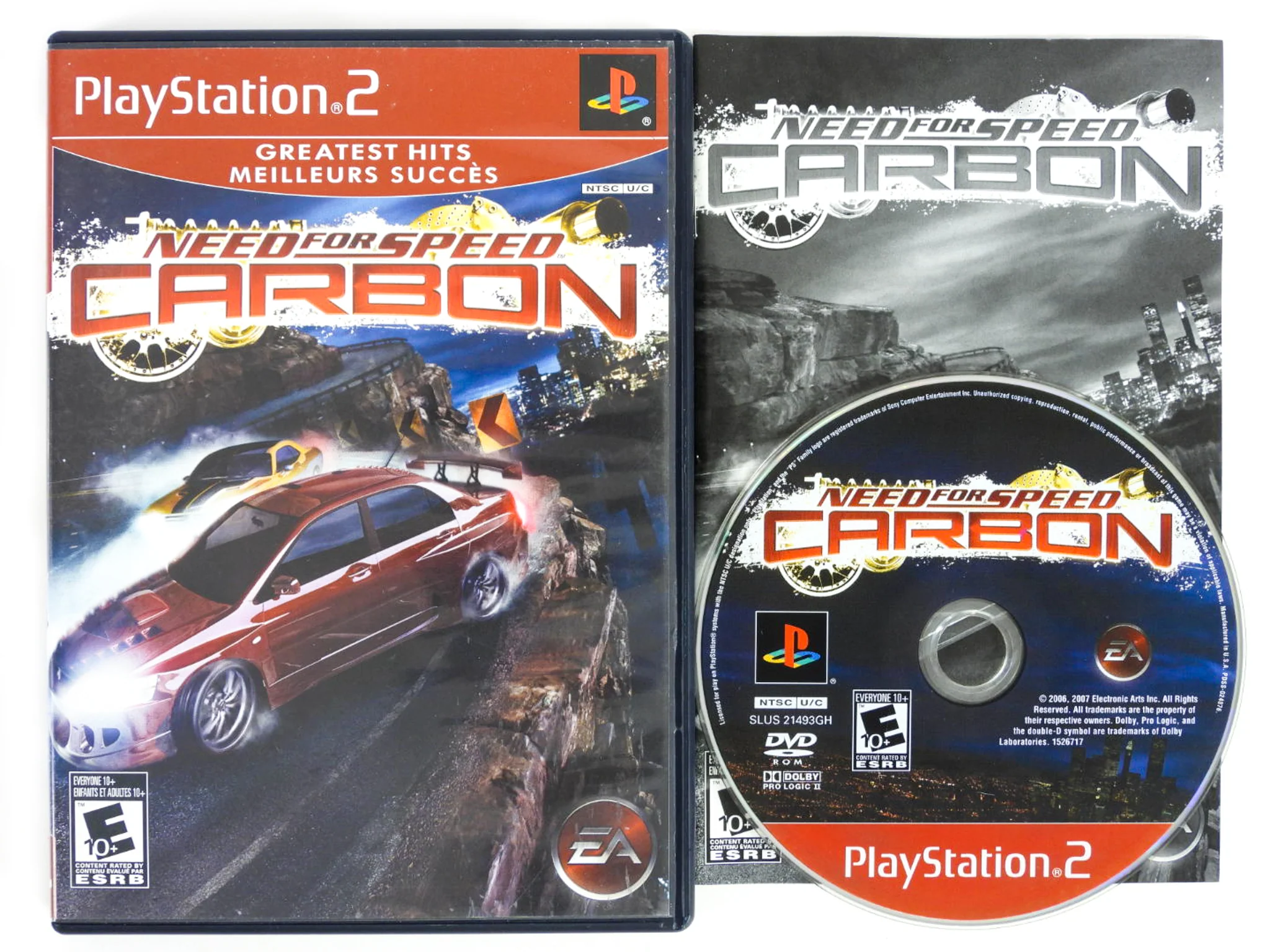 Need For Speed Carbon [Greatest Hits] (PlayStation 2 / PS2)