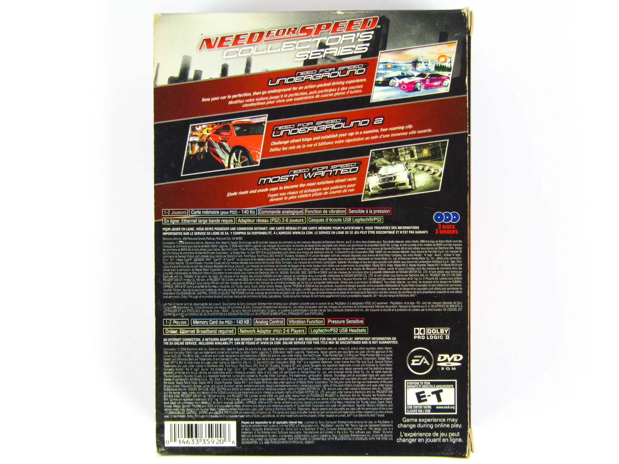 Need For Speed: Collector's Series (PlayStation 2 / PS2) - Image 3