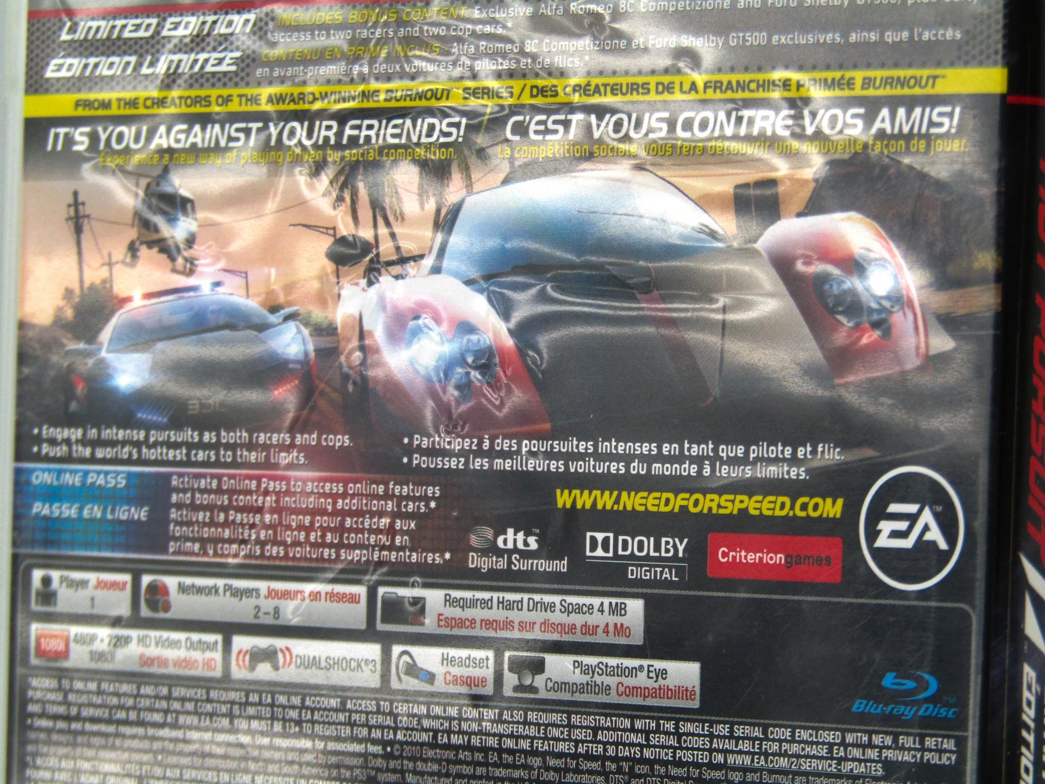 Need for Speed: Hot Pursuit [Limited Edition] (PlayStation 3 / PS3) - Image 6