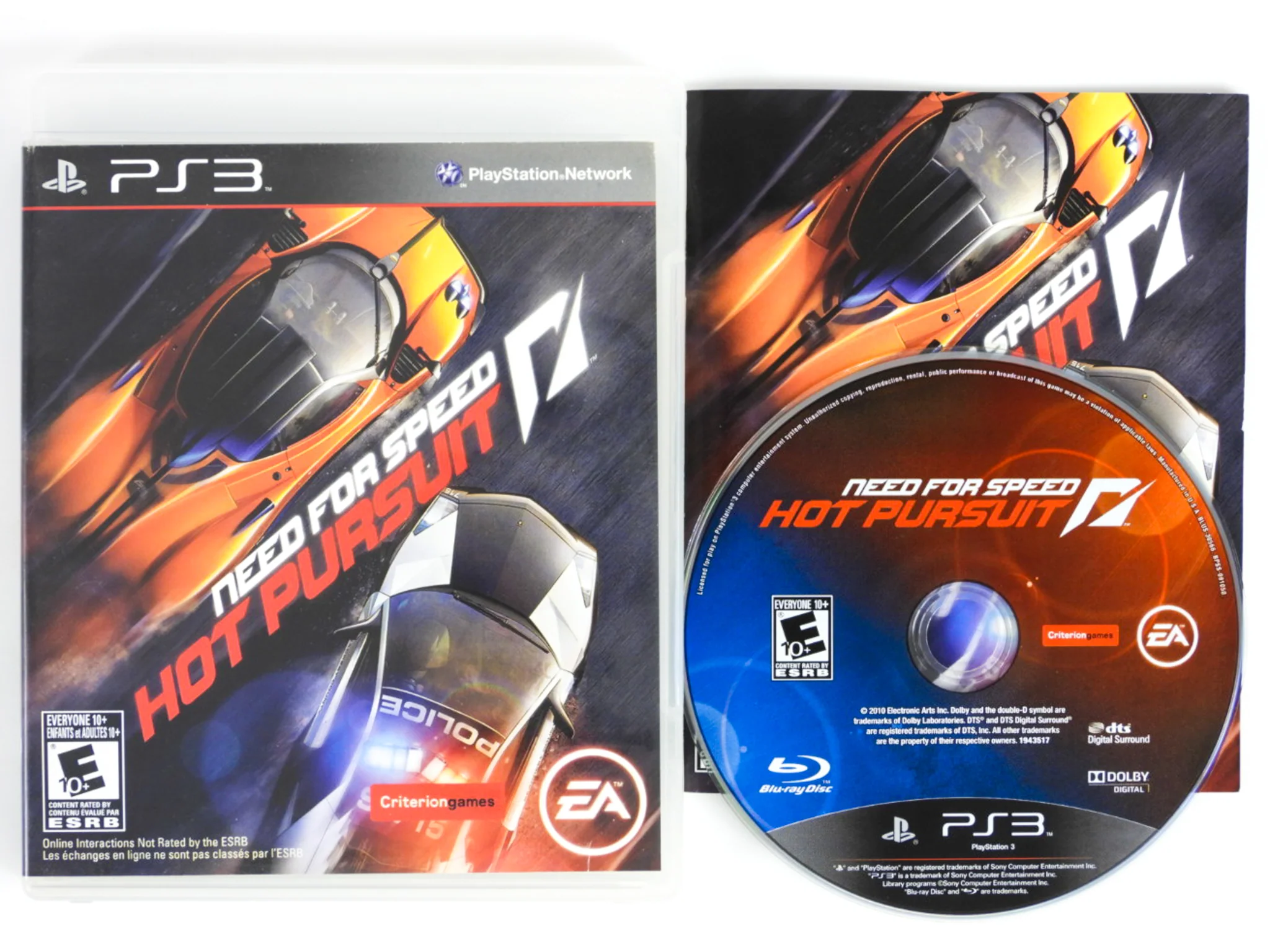 Need for Speed: Hot Pursuit (PlayStation 3 / PS3)