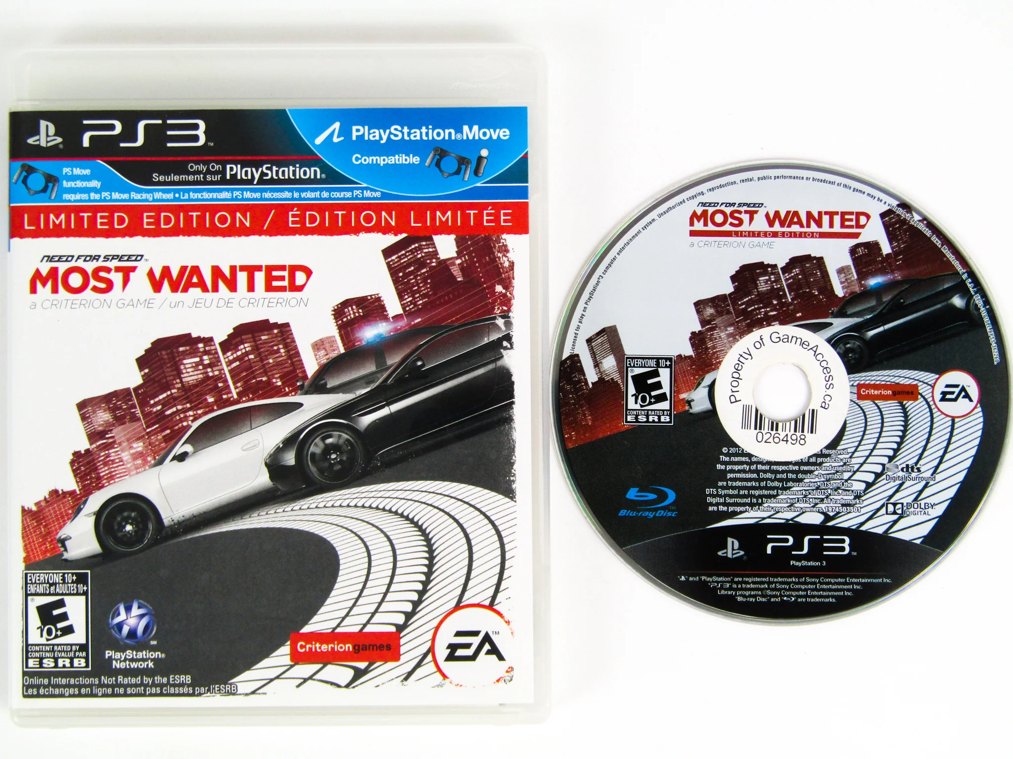 Need For Speed: Most Wanted [Limited Edition] (PlayStation 3 / PS3) - Image 2