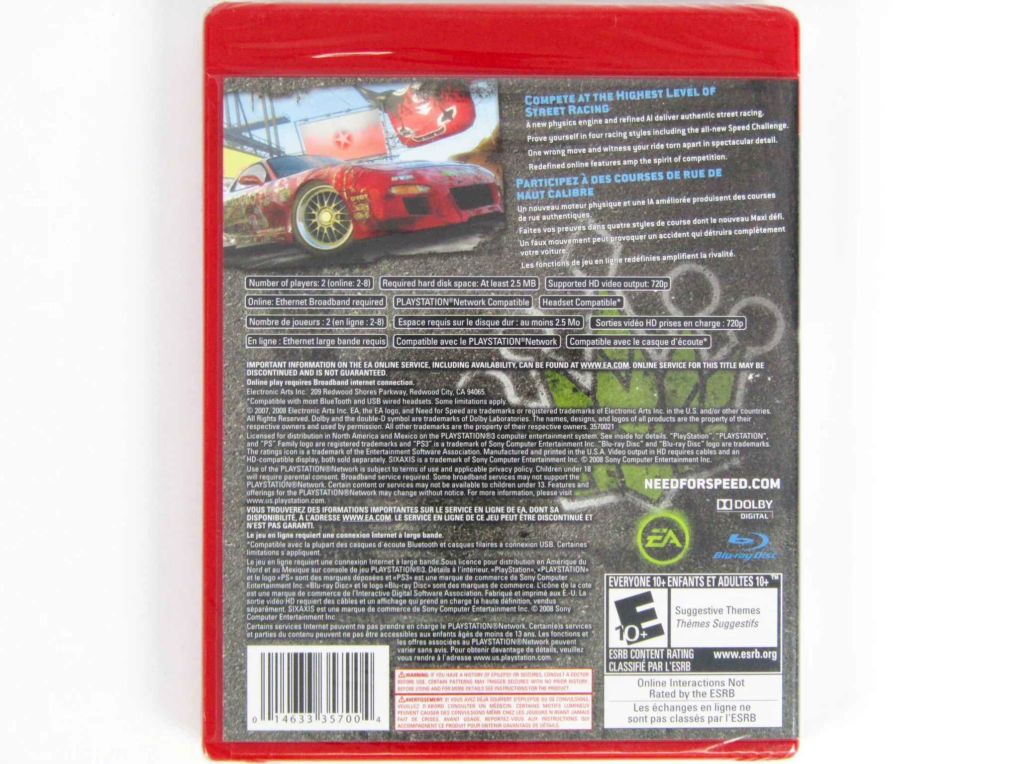 Need For Speed Prostreet [Greatest Hits] (PlayStation 3 / PS3) - Image 2