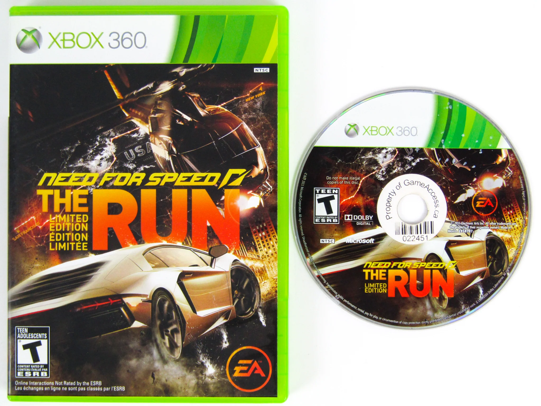 Need For Speed: The Run [Limited Edition] (Xbox 360) - Image 2