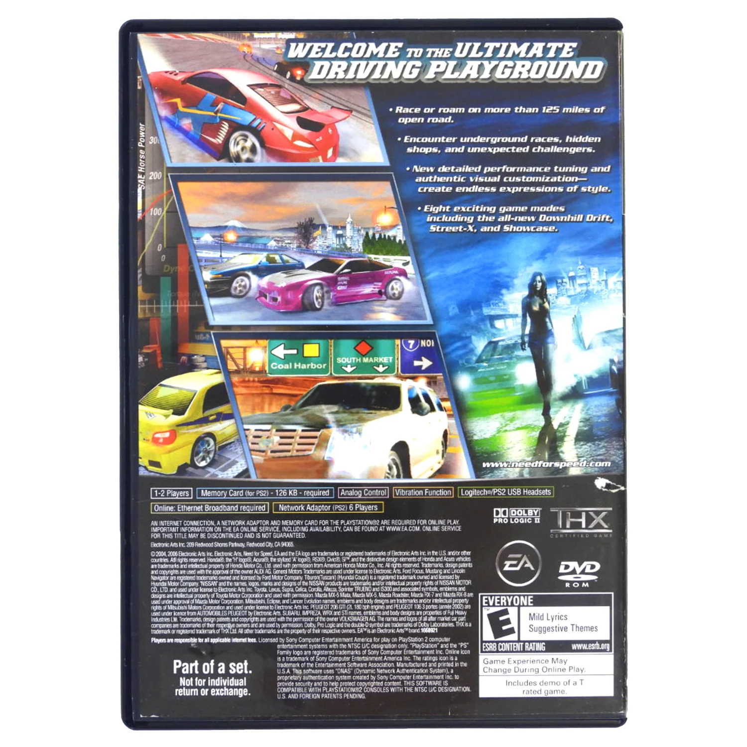 Need for Speed: Underground 2 [Part of a Set] (PlayStation 2 / PS2) - Image 2
