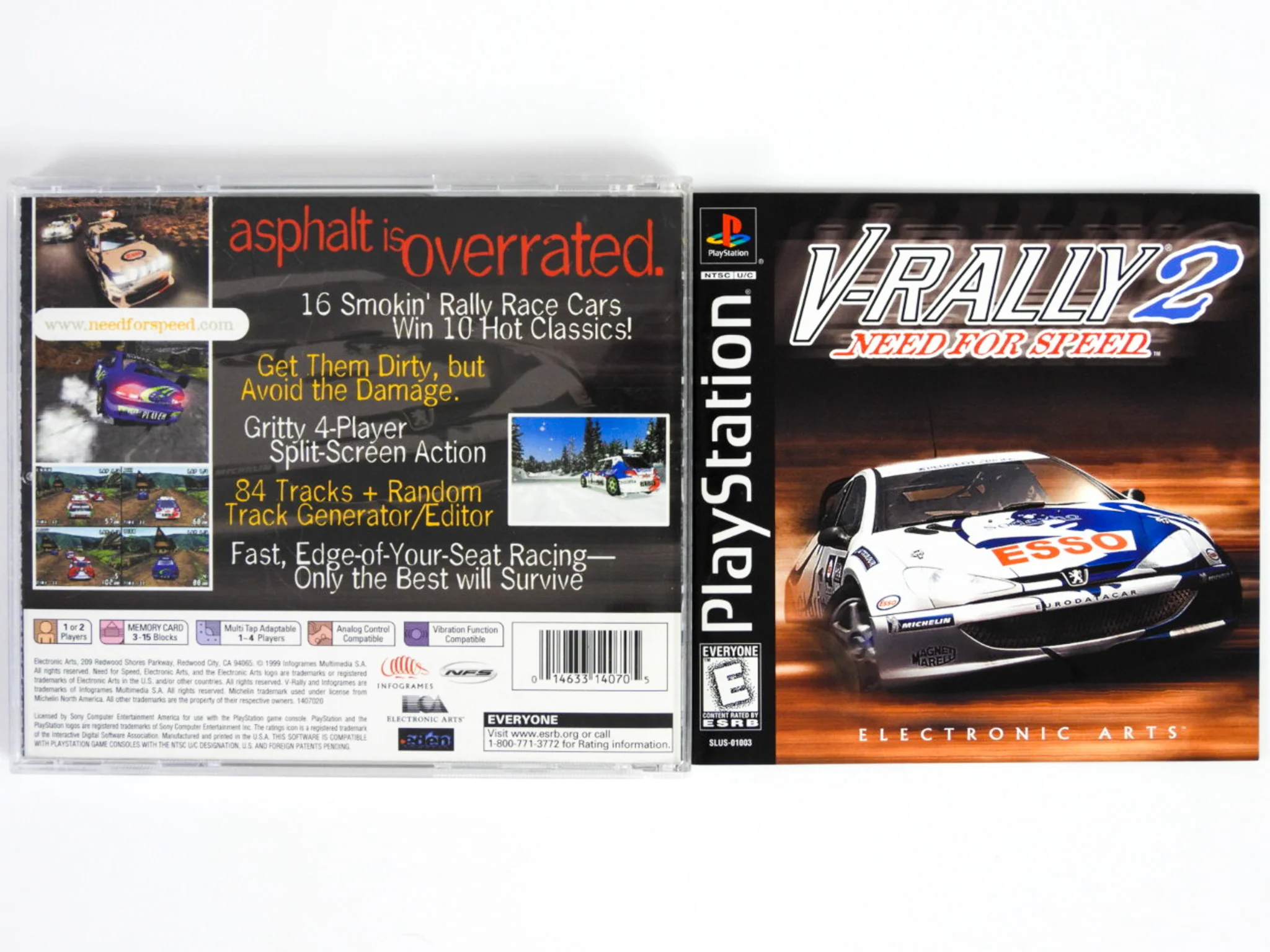 Need For Speed: V-Rally 2 (PlayStation / PS1) - Image 2