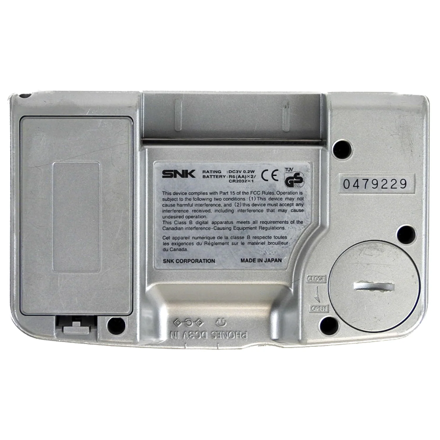 Neo Geo Pocket Color System Silver - Image 4