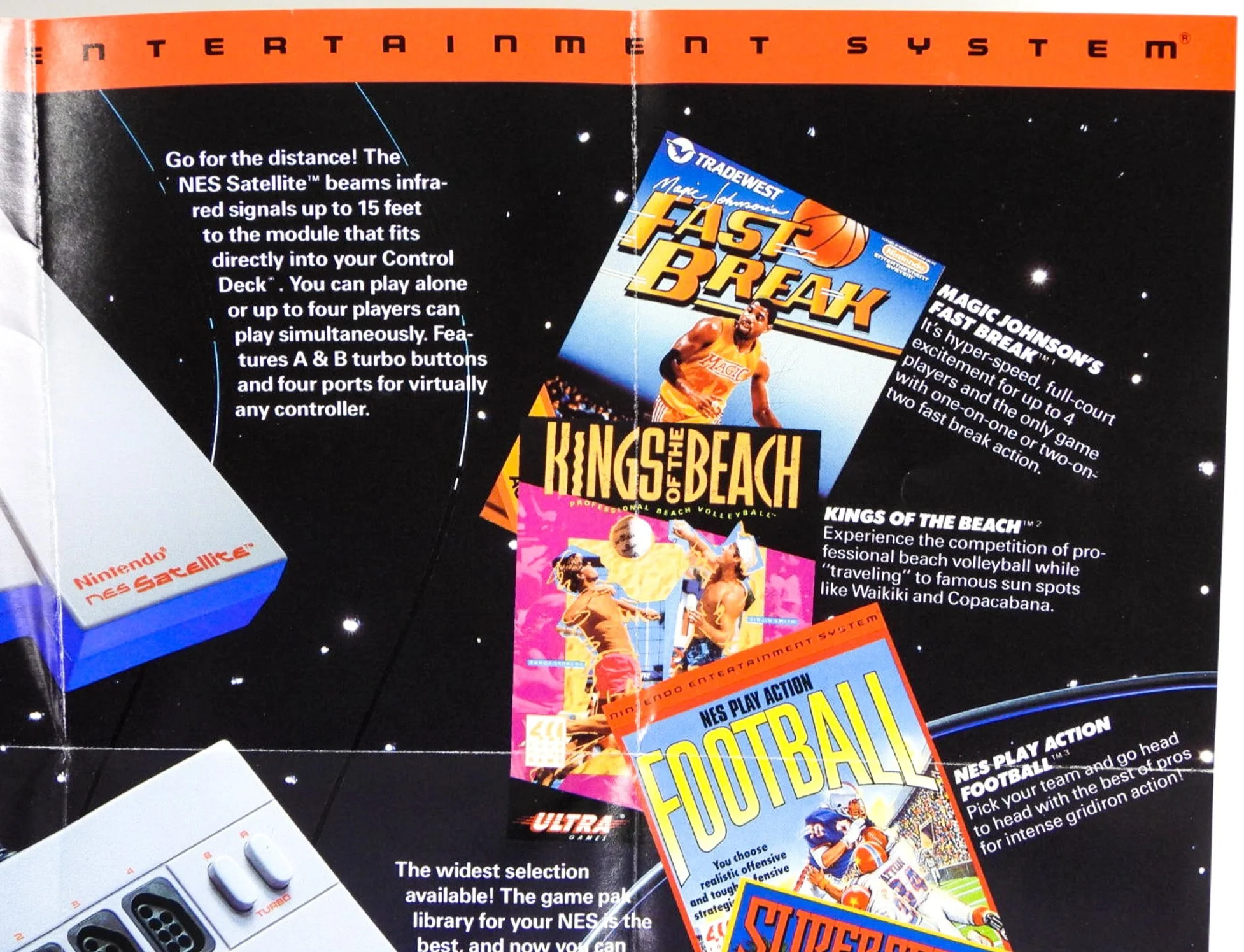 NES Four Score And NES Satellite [Poster] (Nintendo / NES) - Image 3