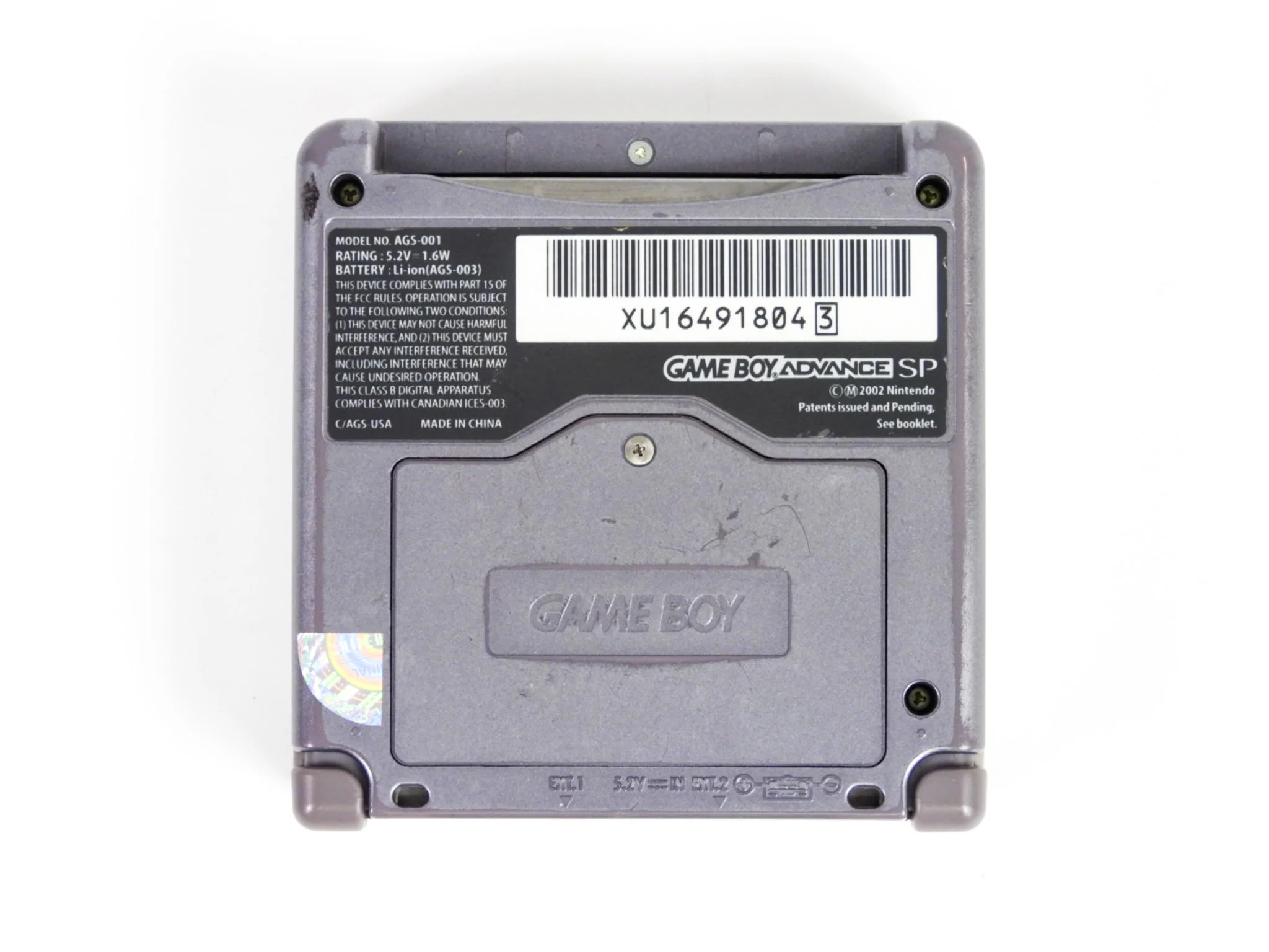 Nintendo Game Boy Advance SP System [AGS-001] [NES] (GBA) - Image 6