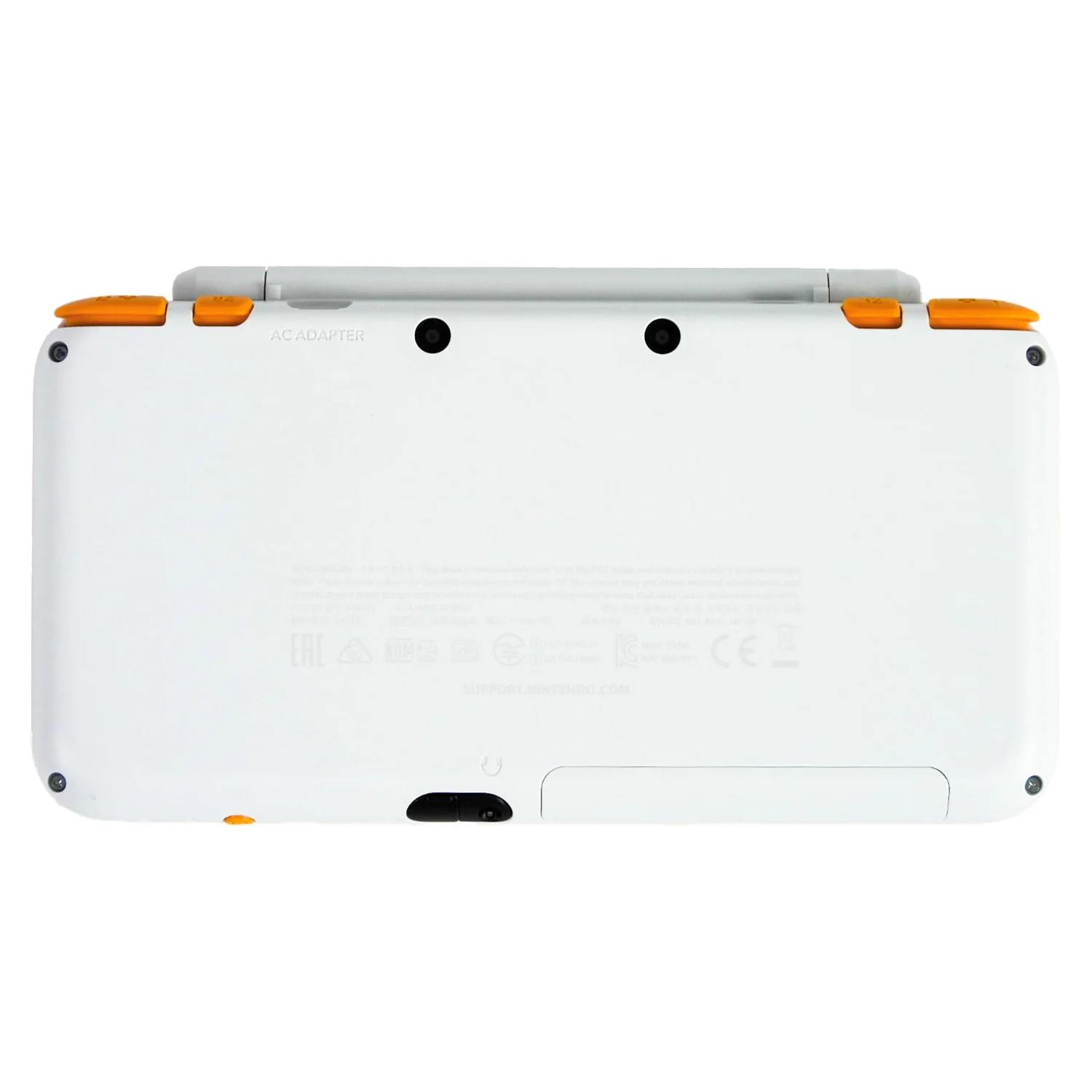 New Nintendo 2DS XL System White & Orange - Image 5