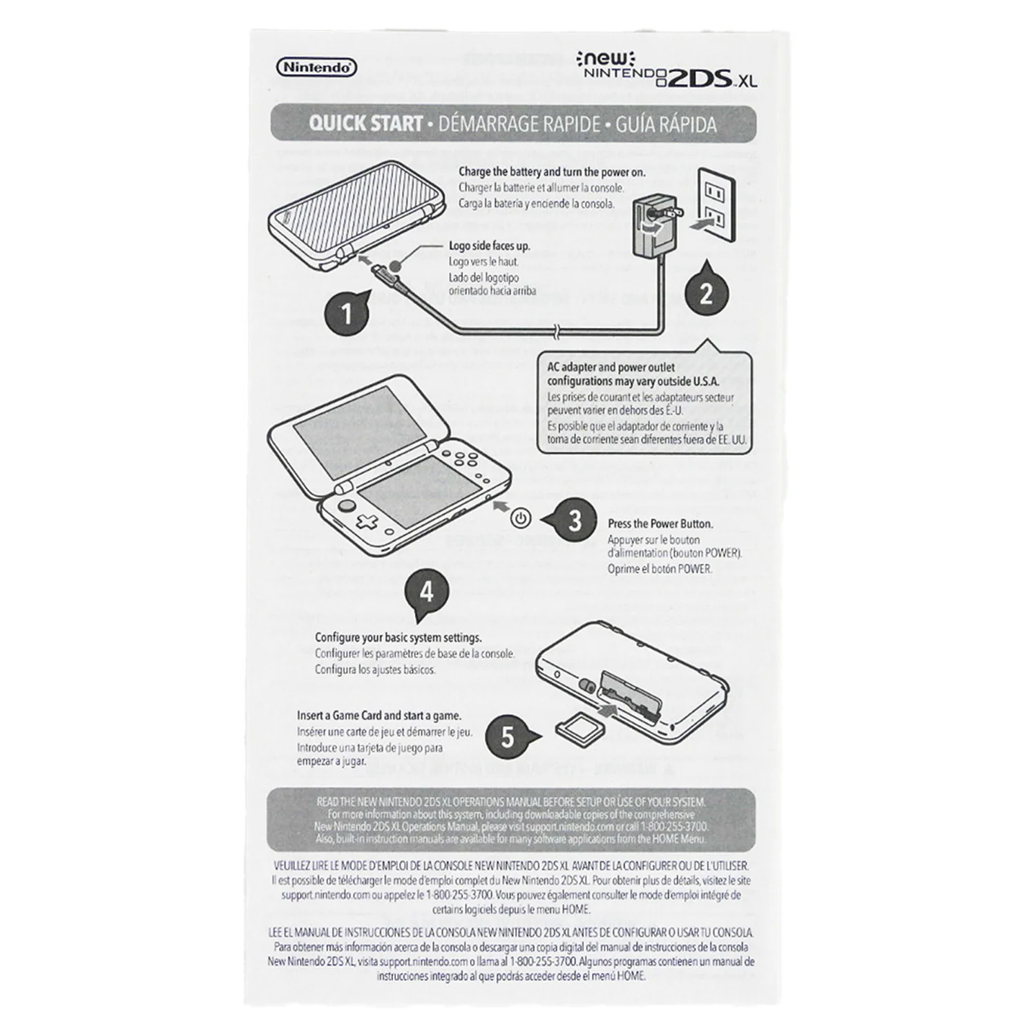 New Nintendo 2DS XL System White & Orange - Image 7