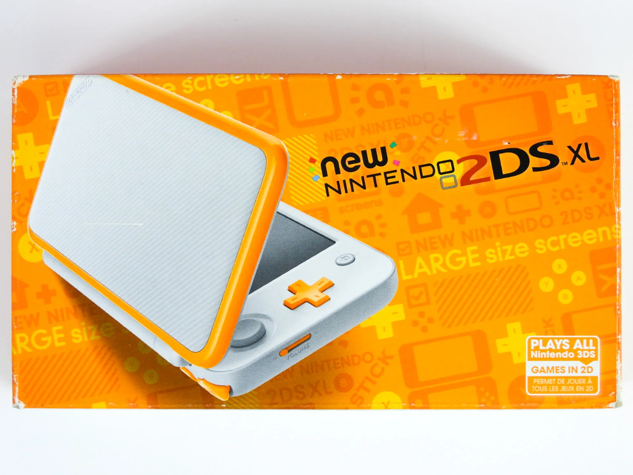 New Nintendo 2DS XL System White & Orange - Image 8