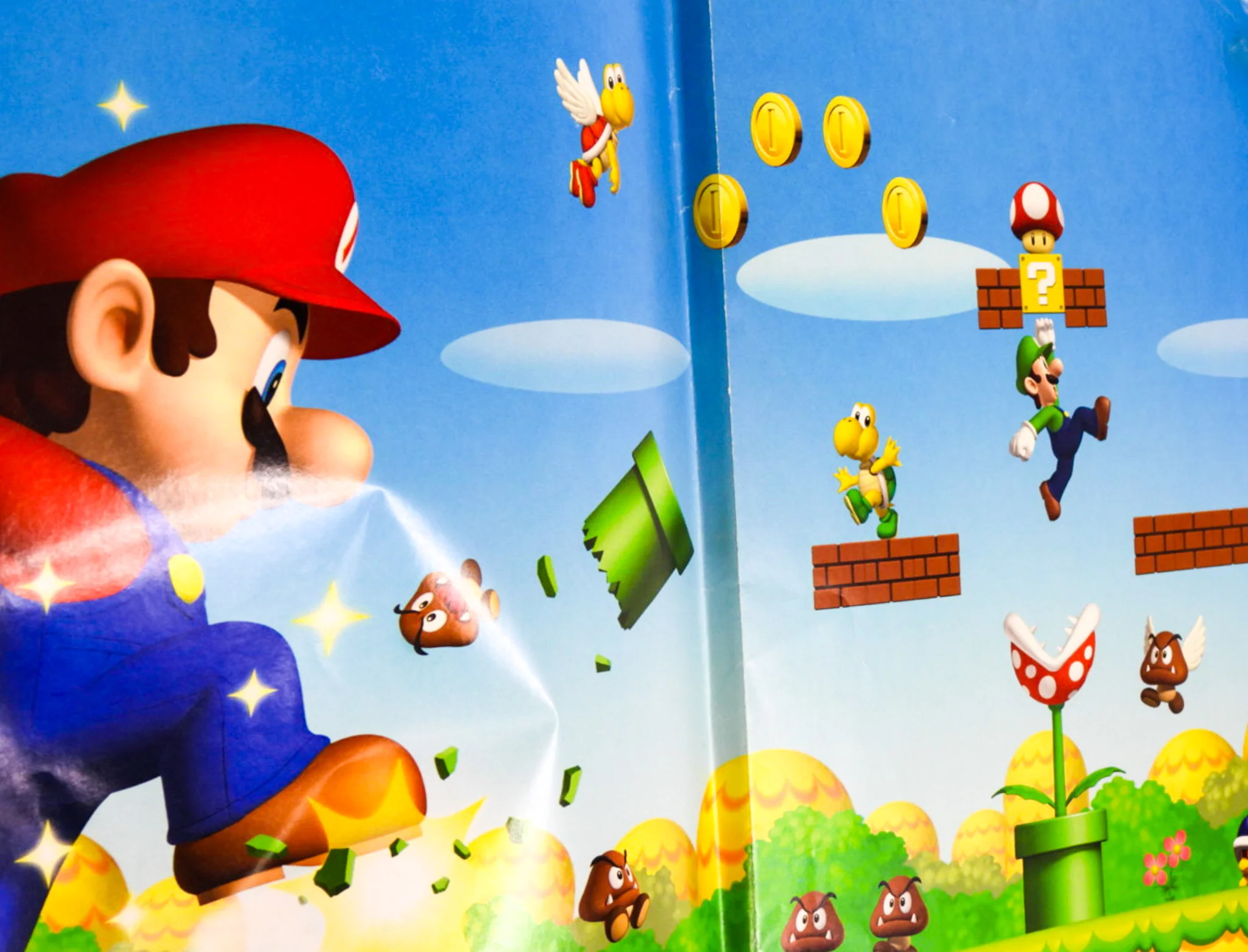 New Super Mario Bros [Nintendo Power] [Poster] (Nintendo DS) - Image 3