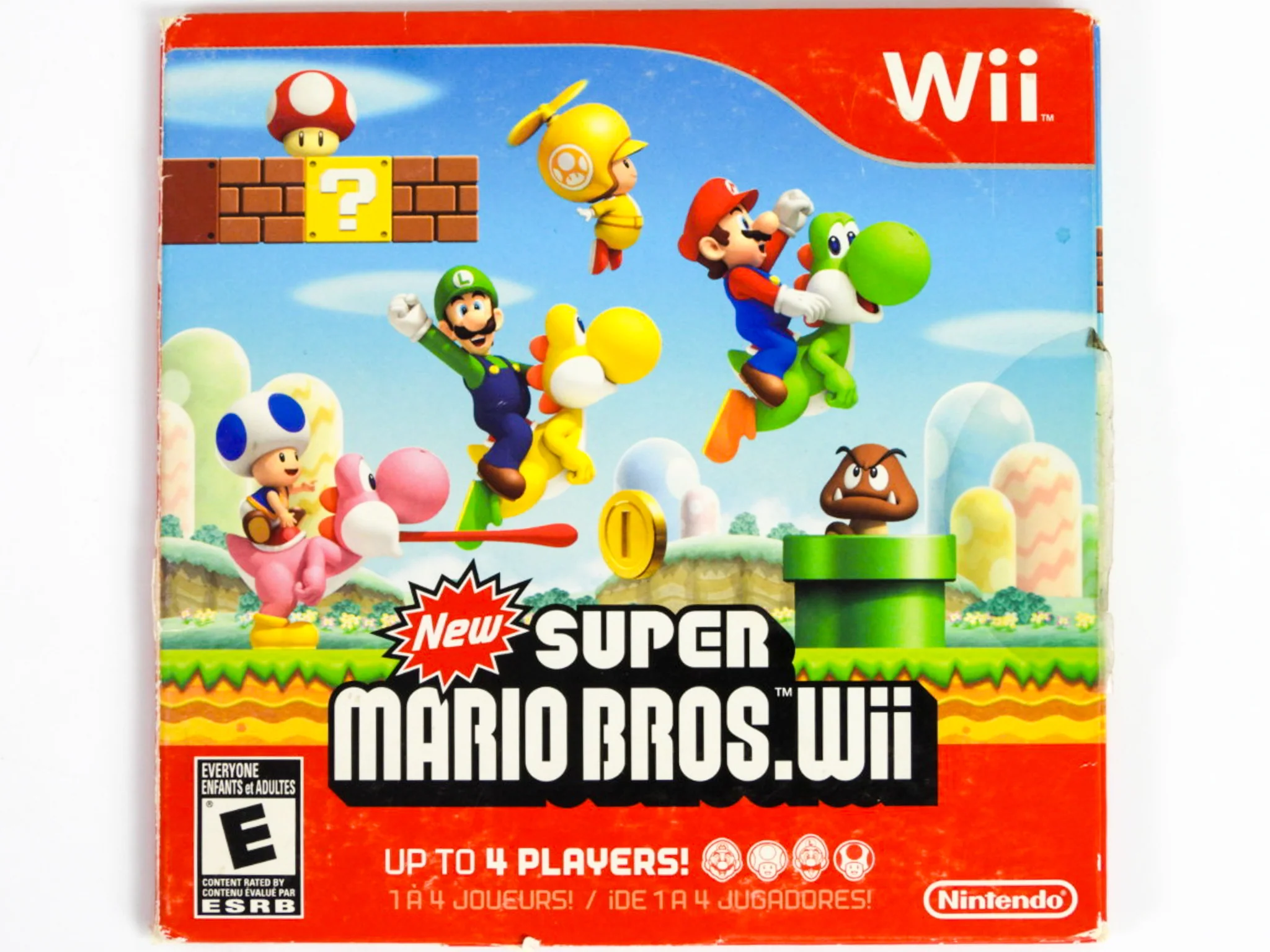 New Super Mario Bros. Wii [Cardboard Sleeve] (Nintendo Wii) - Image 3