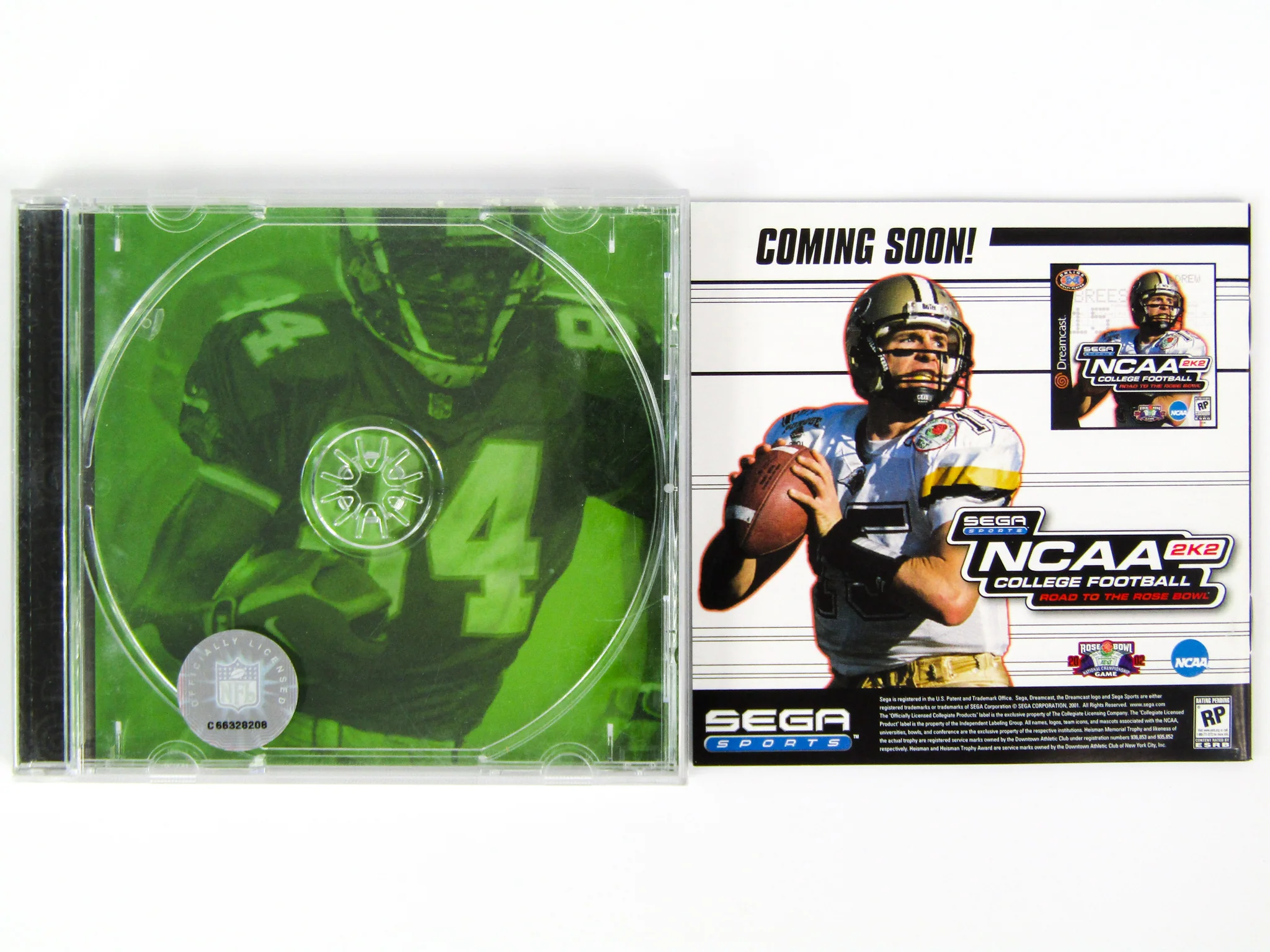 NFL 2K1 [Not For Resale] (Sega Dreamcast) - Image 3