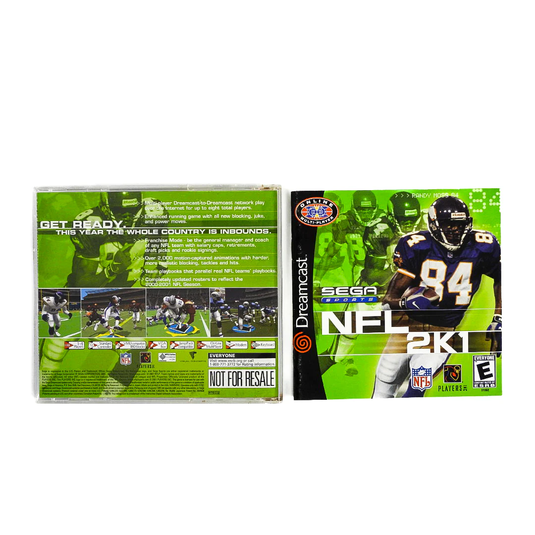 NFL 2K1 [Not For Resale] (Sega Dreamcast) - Image 5