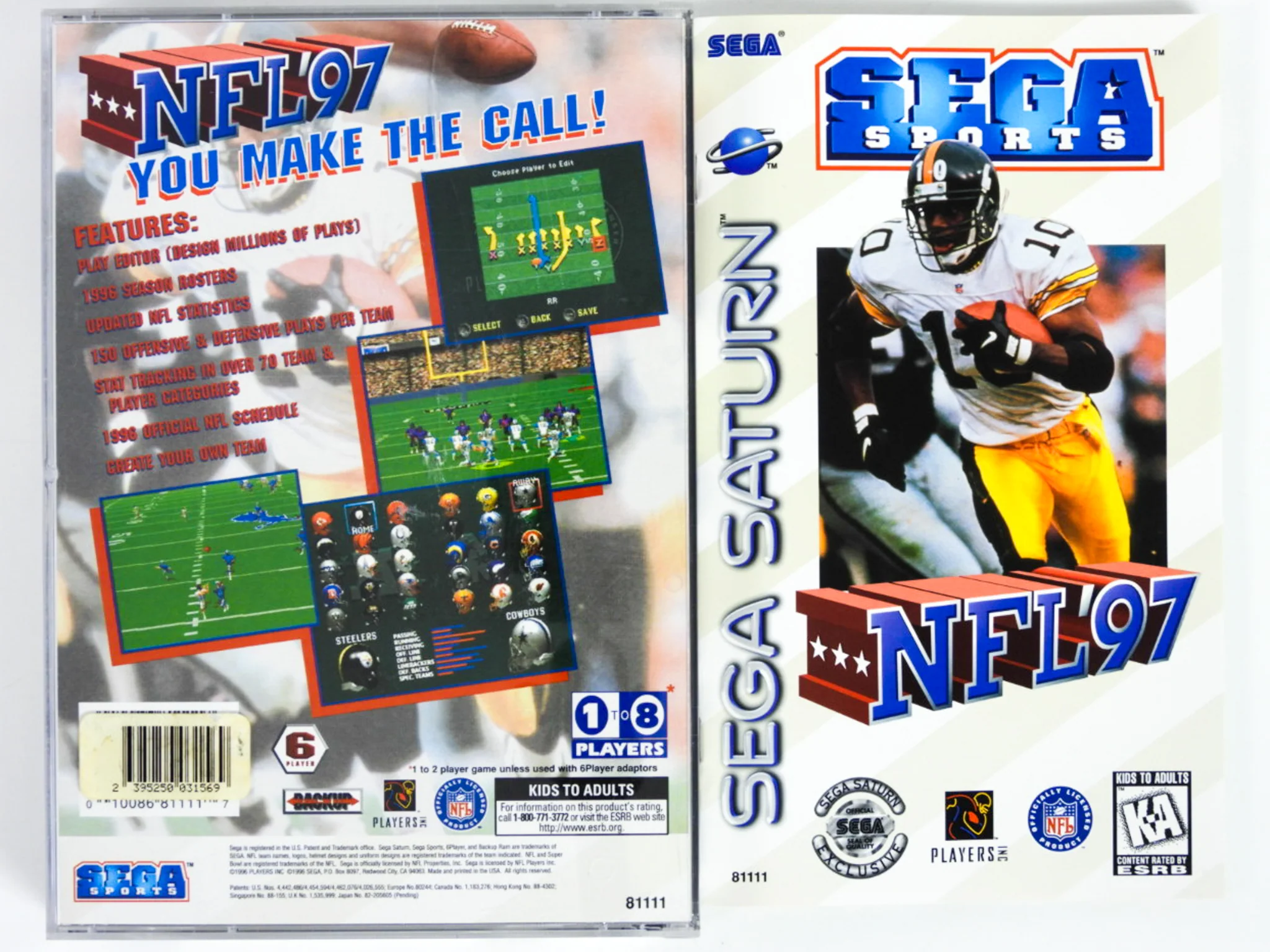 NFL 97 (Sega Saturn) - Image 2