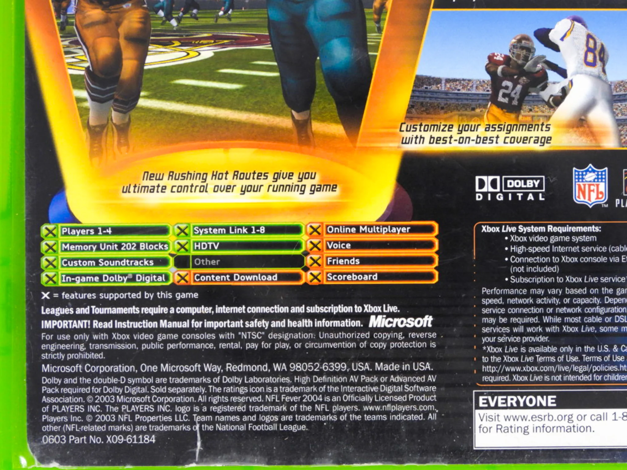 NFL Fever 2004 (Xbox) - Image 2