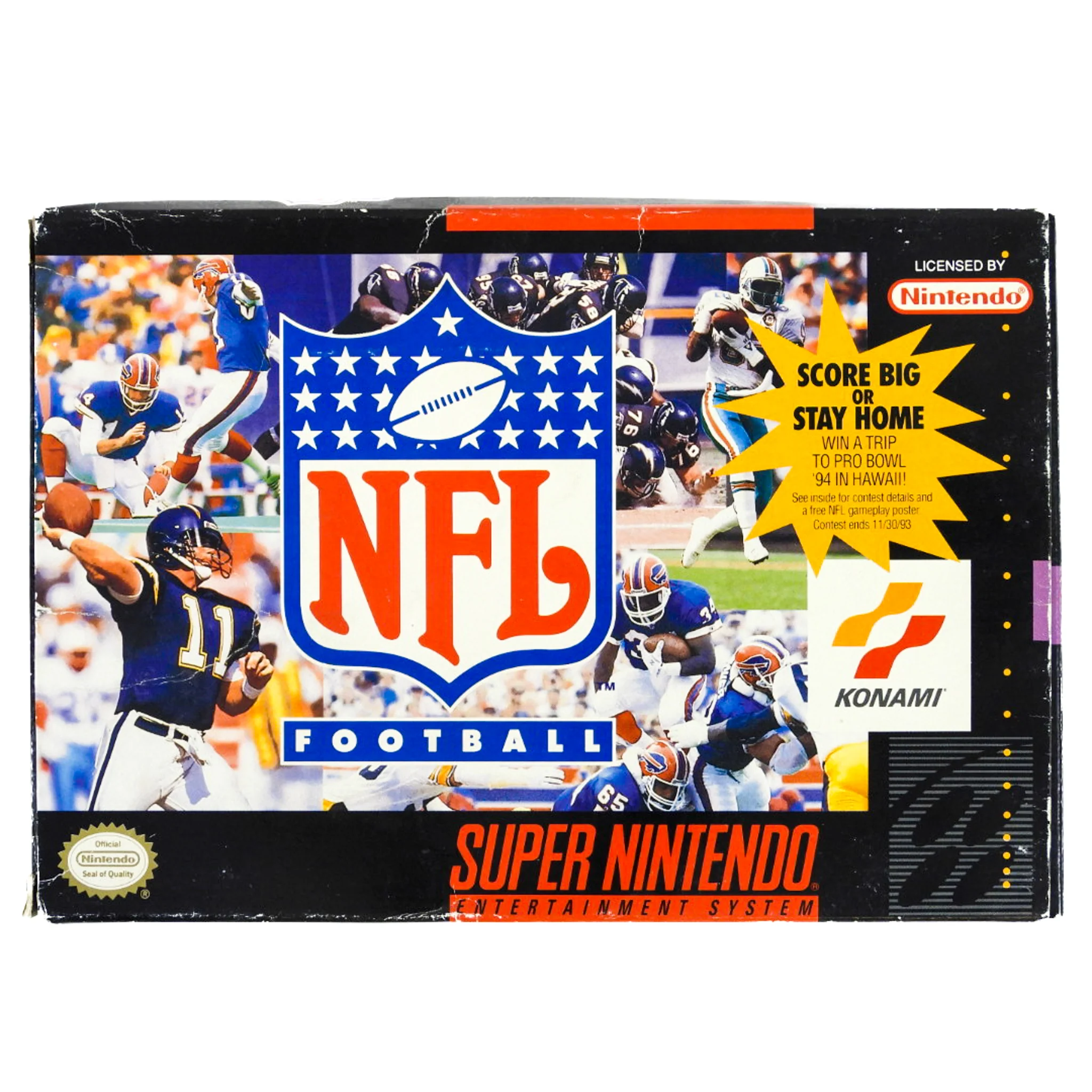 NFL Football (Super Nintendo / SNES) - Image 3