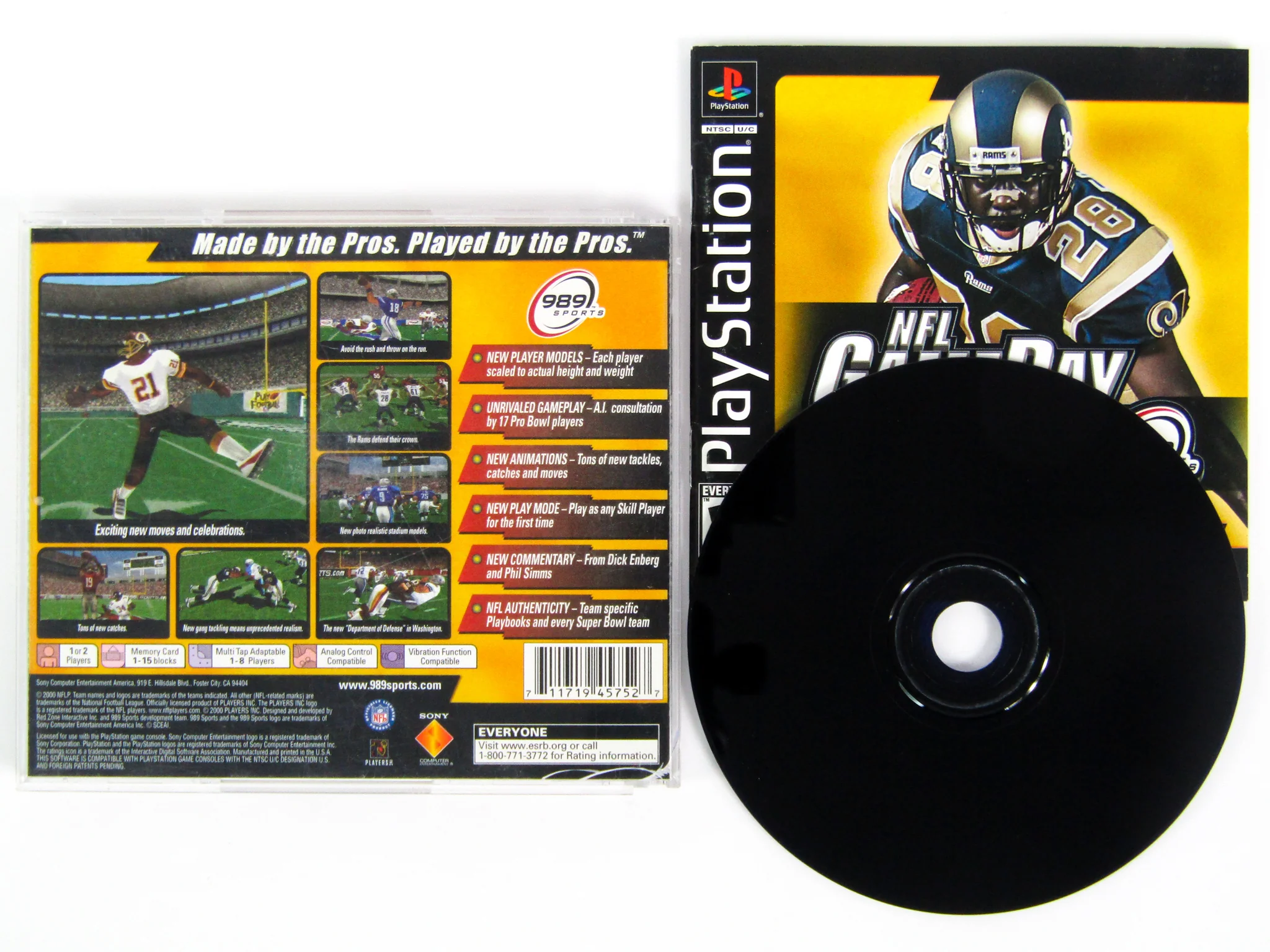NFL GameDay 2001 (PlayStation / PS1) - Image 3