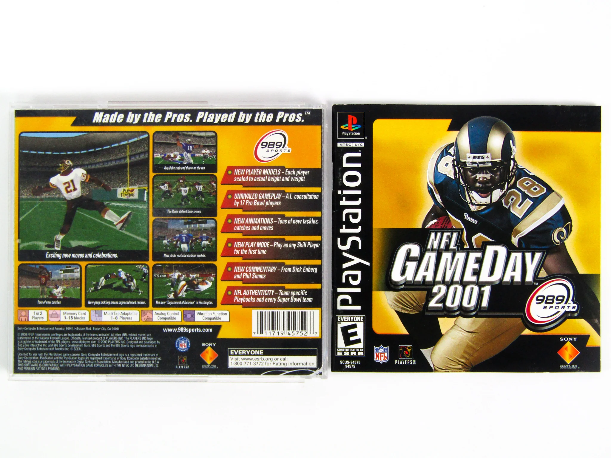 NFL GameDay 2001 (PlayStation / PS1) - Image 4