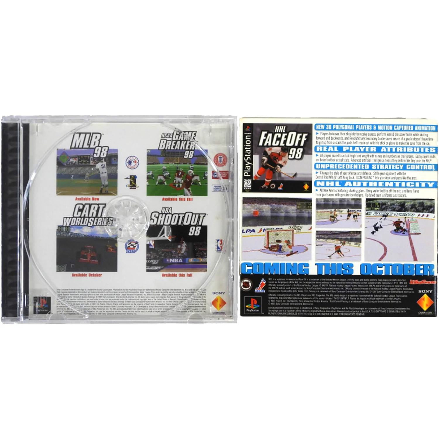 NFL Gameday 98 (PlayStation / PS1) - Image 2