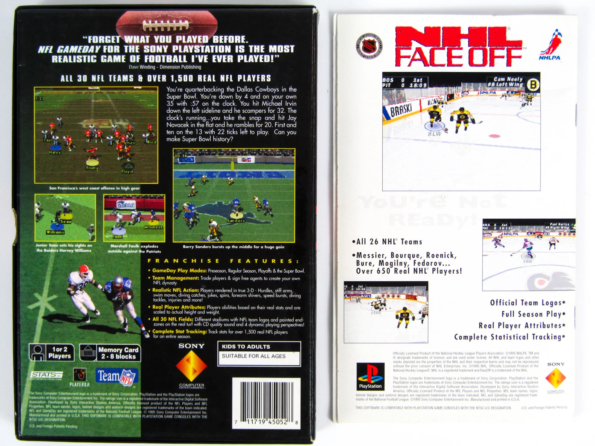 NFL GameDay [Long Box] (PlayStation / PS1) - Image 3
