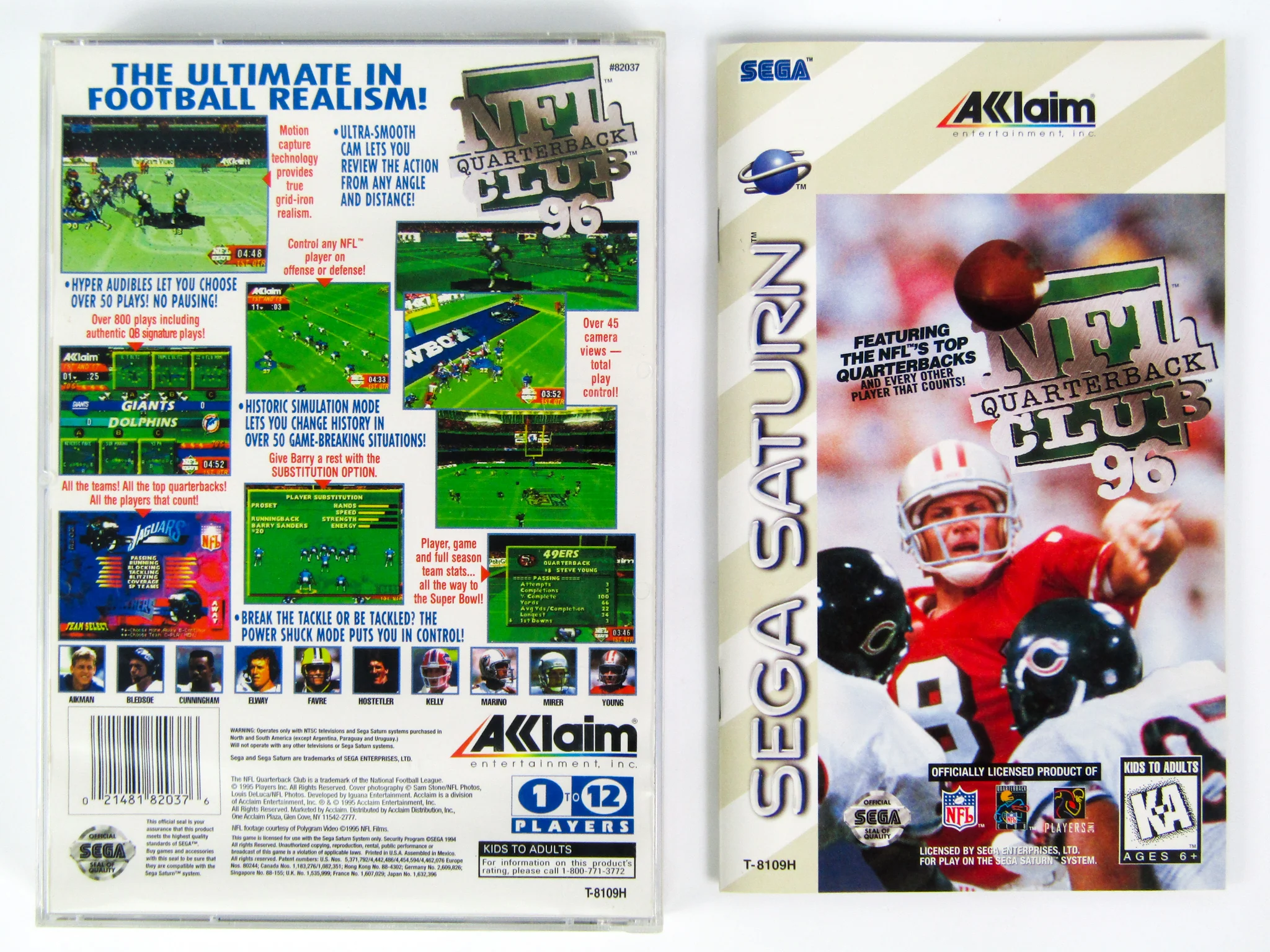 NFL Quarterback Club 96 (Sega Saturn) - Image 2