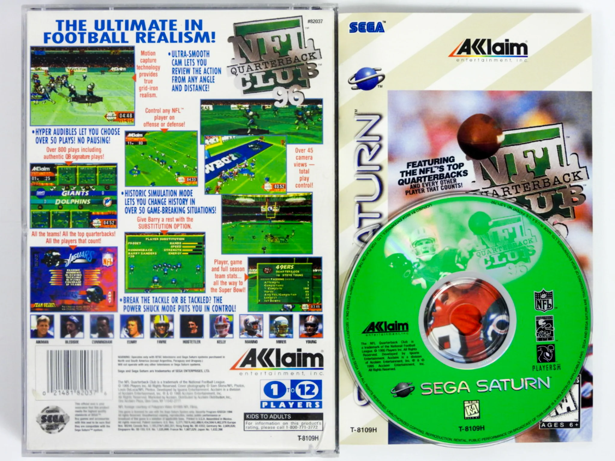 NFL Quarterback Club 96 (Sega Saturn) - Image 4