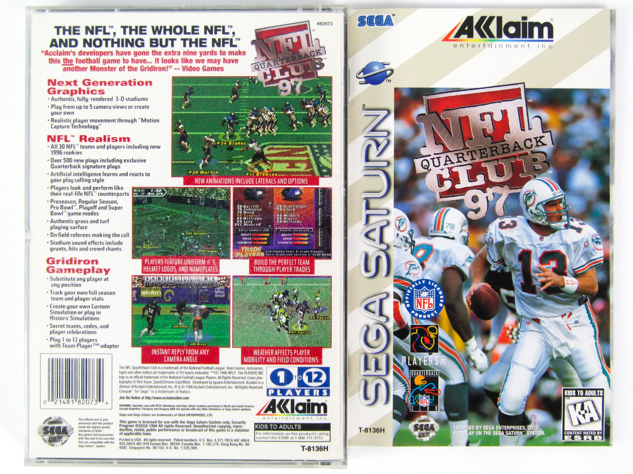 NFL Quarterback Club 97 (Sega Saturn) - Image 2