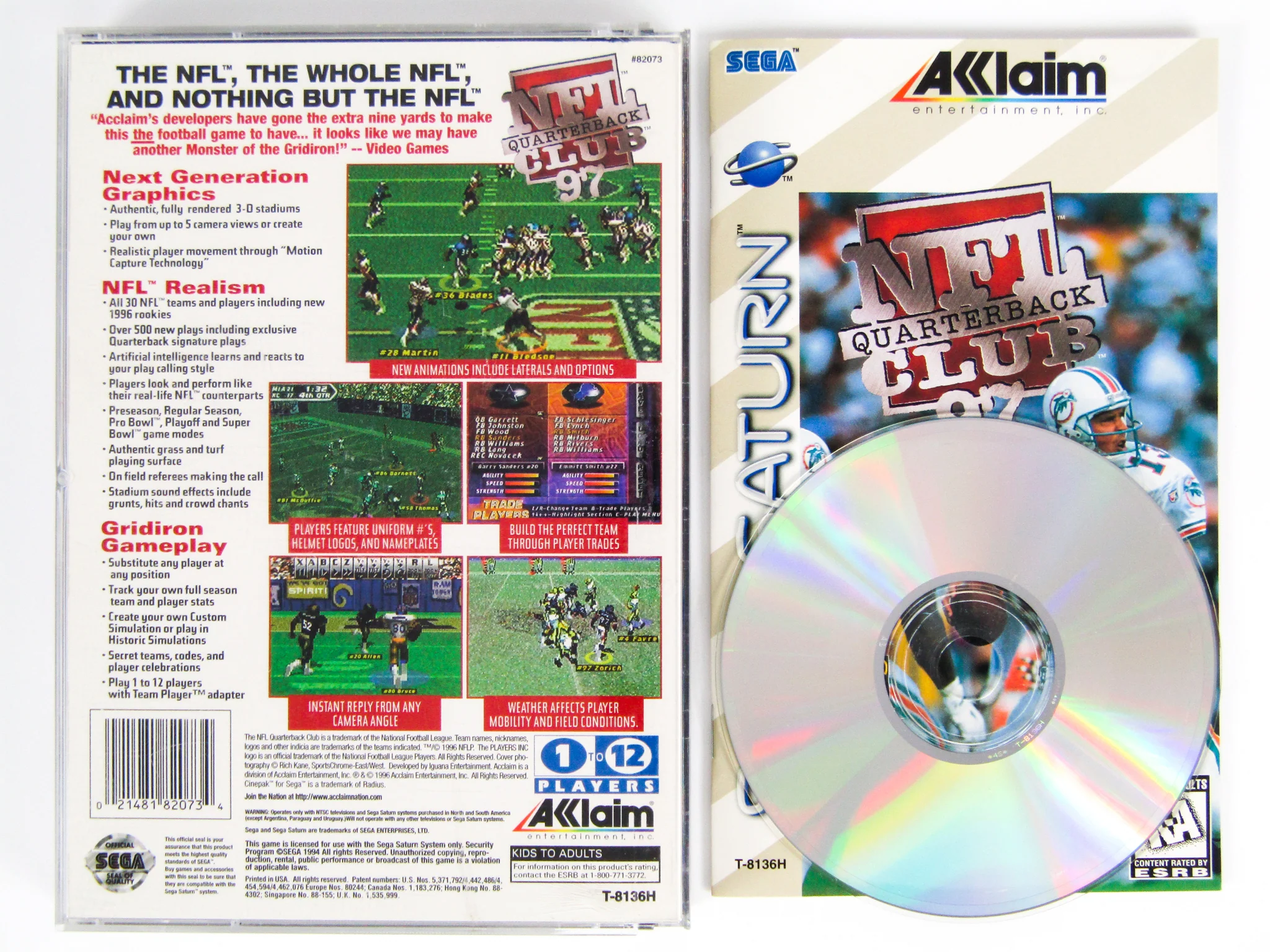 NFL Quarterback Club 97 (Sega Saturn) - Image 4