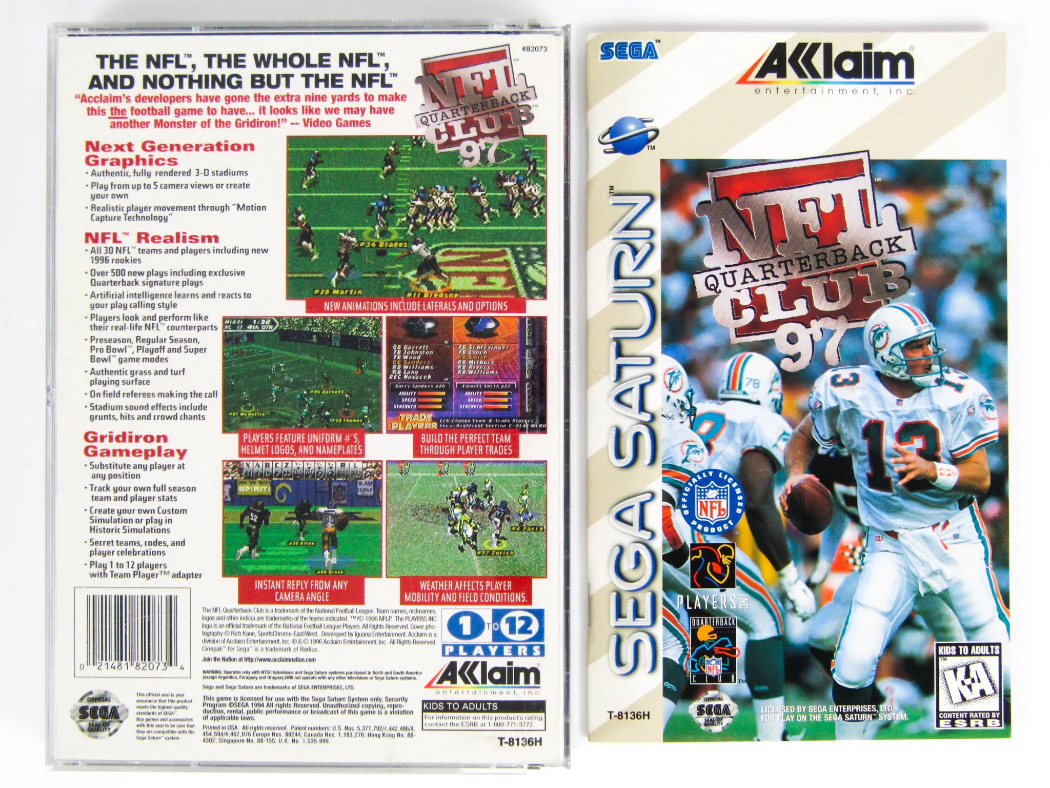 NFL Quarterback Club 97 (Sega Saturn) - Image 5