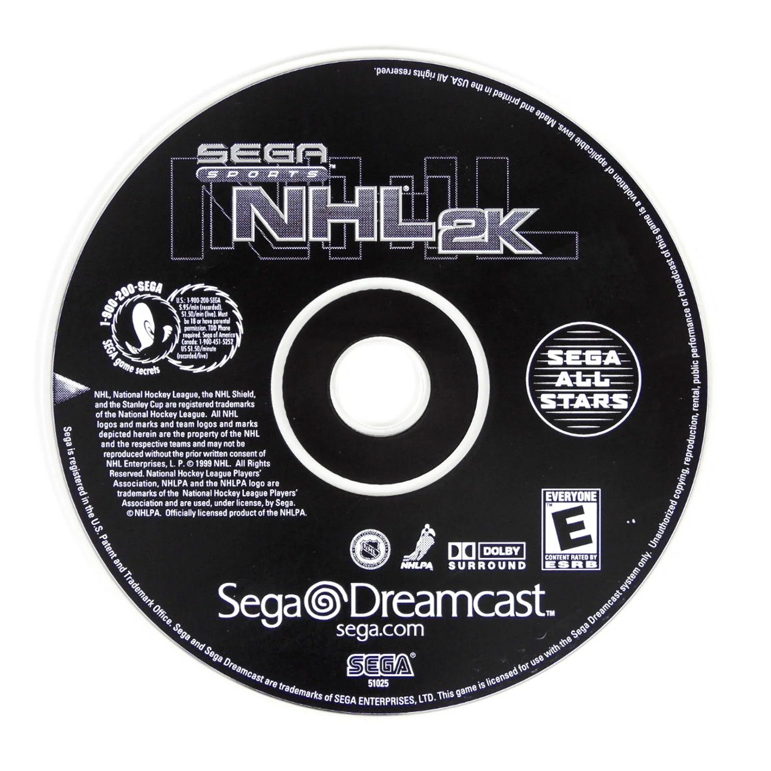 NHL 2K [Sega All Stars] (Sega Dreamcast) - Image 4