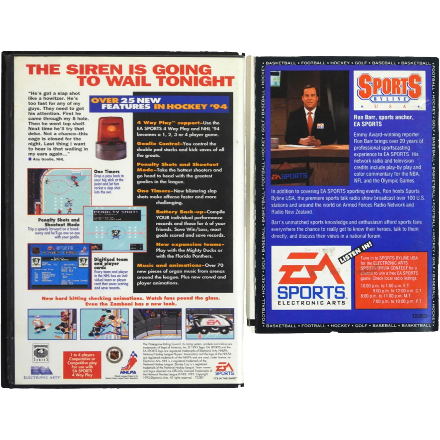 NHL 94 [Limited Edition] (Sega Genesis) - Image 2