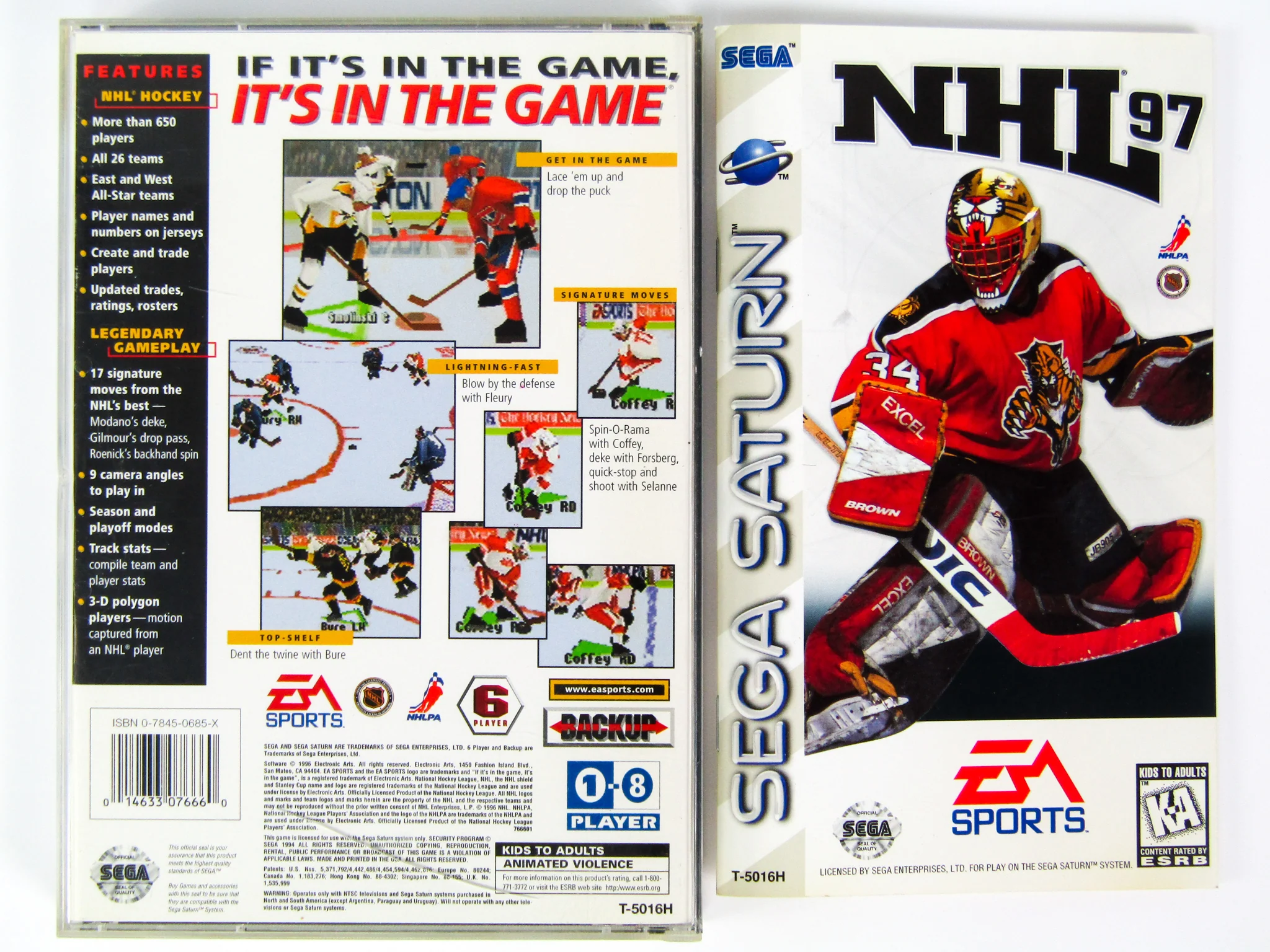 NHL 97 (Sega Saturn) - Image 2
