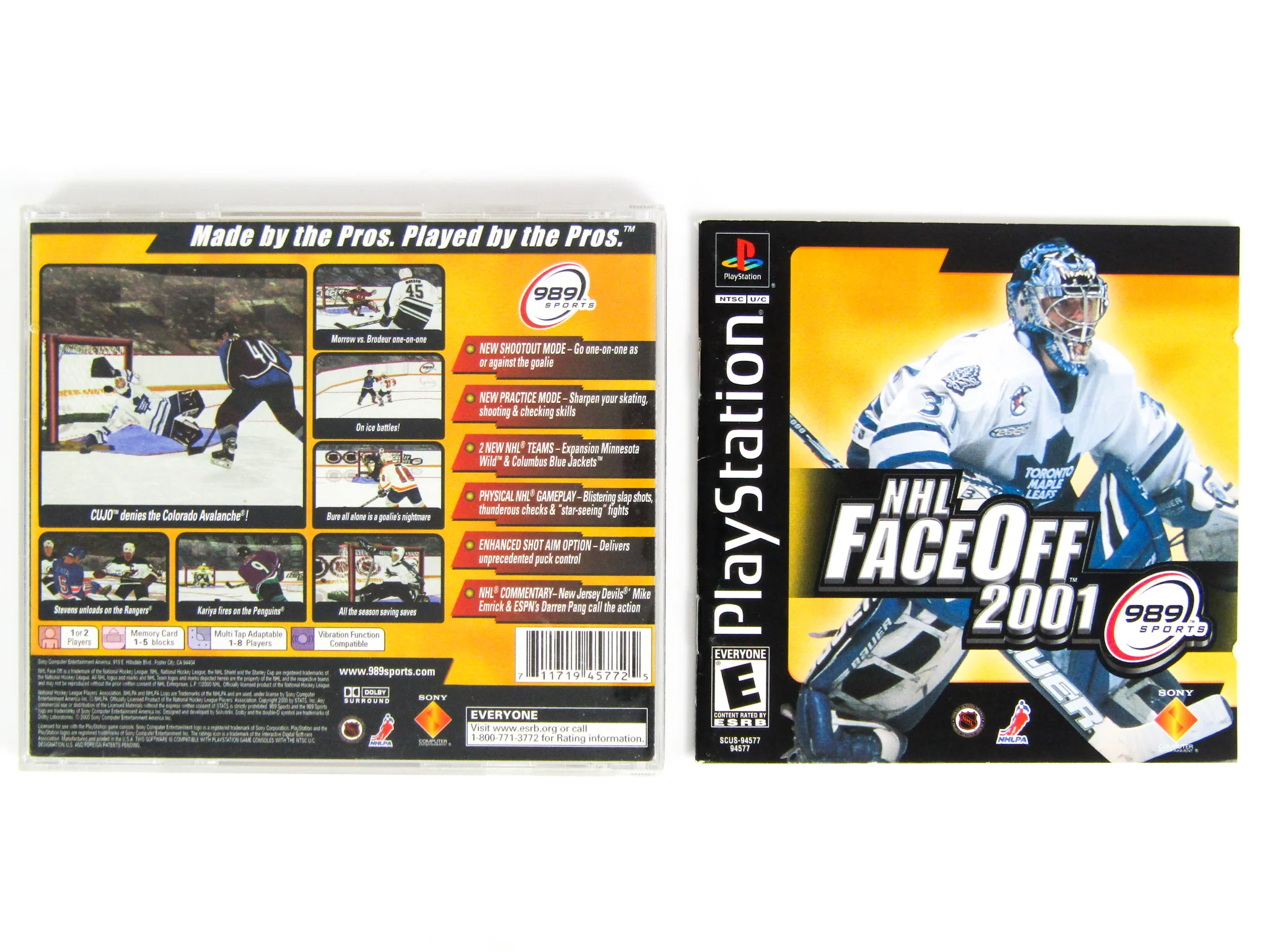 NHL FaceOff 2001 (PlayStation / PS1) - Image 2