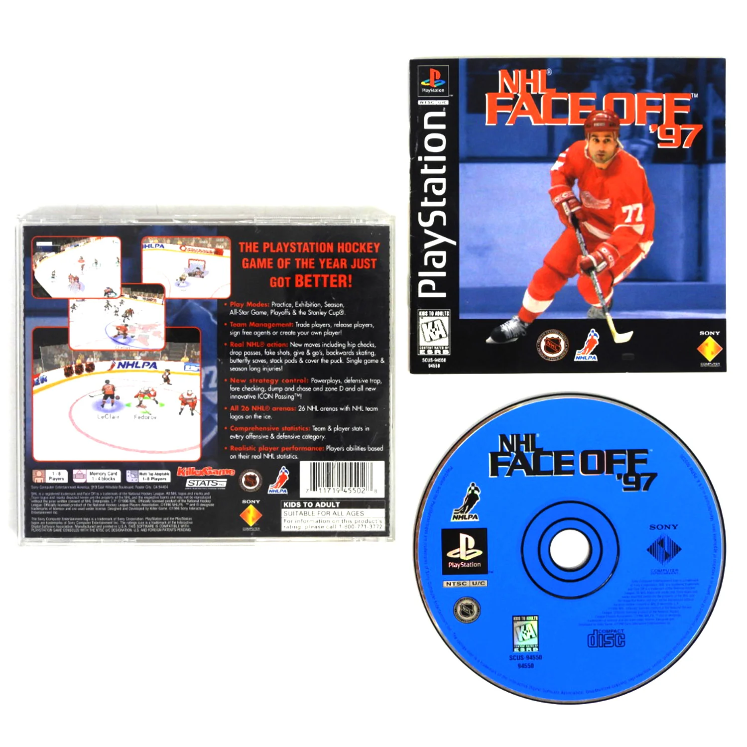 NHL FaceOff 97 (PlayStation / PS1) - Image 4