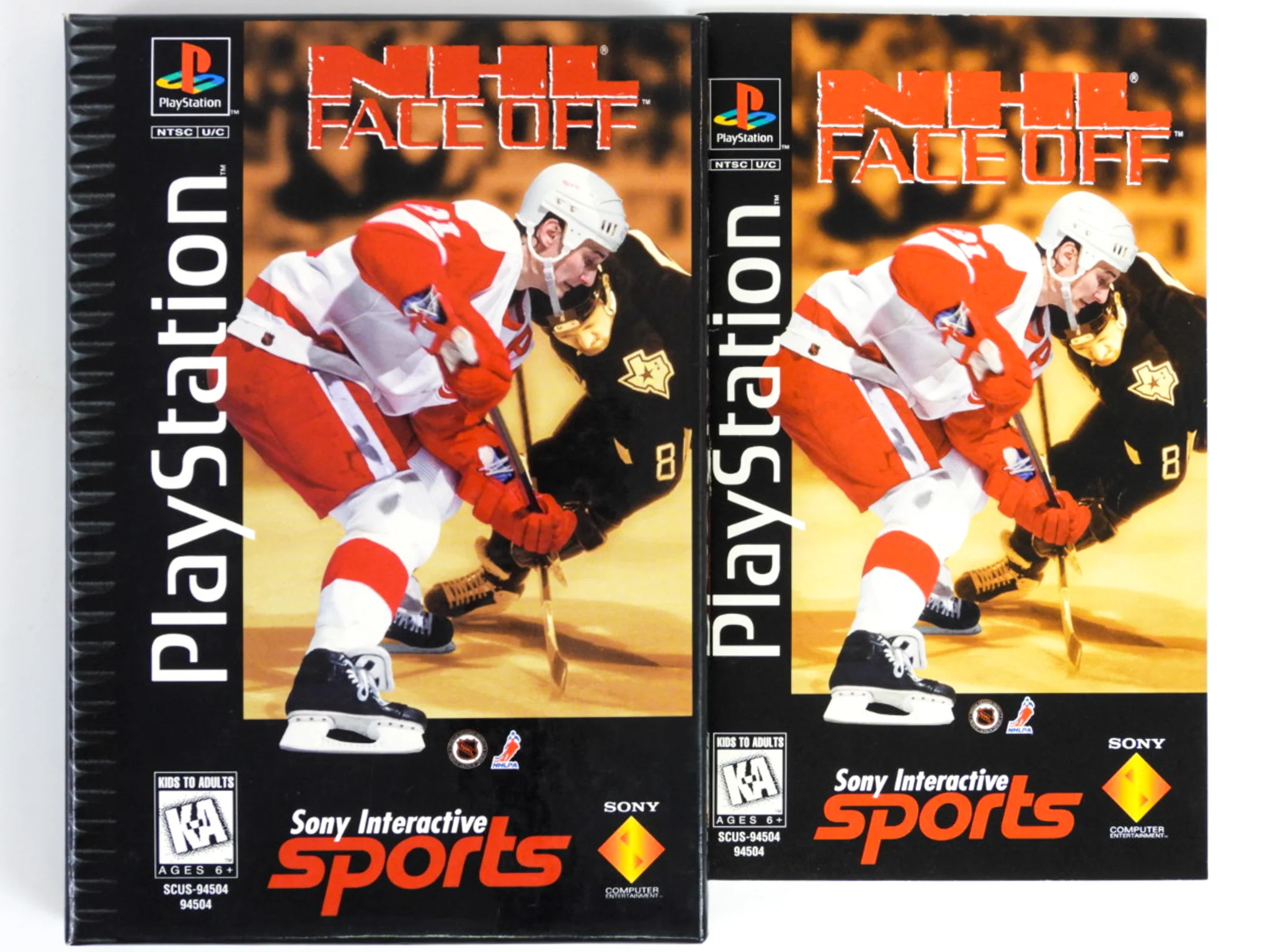 NHL FaceOff [Long Box] (PlayStation / PS1) - Image 2