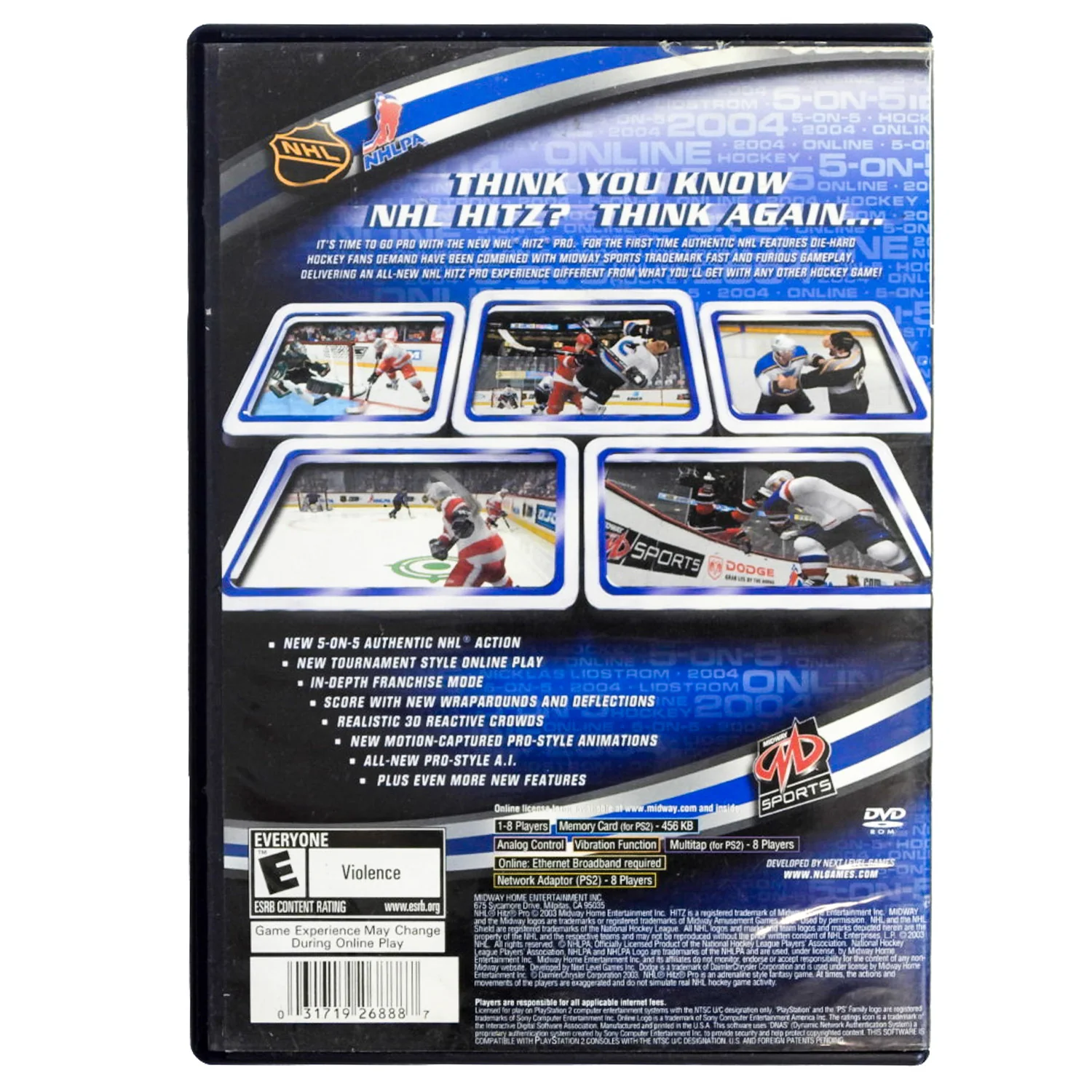 NHL Hitz Pro (PlayStation 2 / PS2) - Image 2