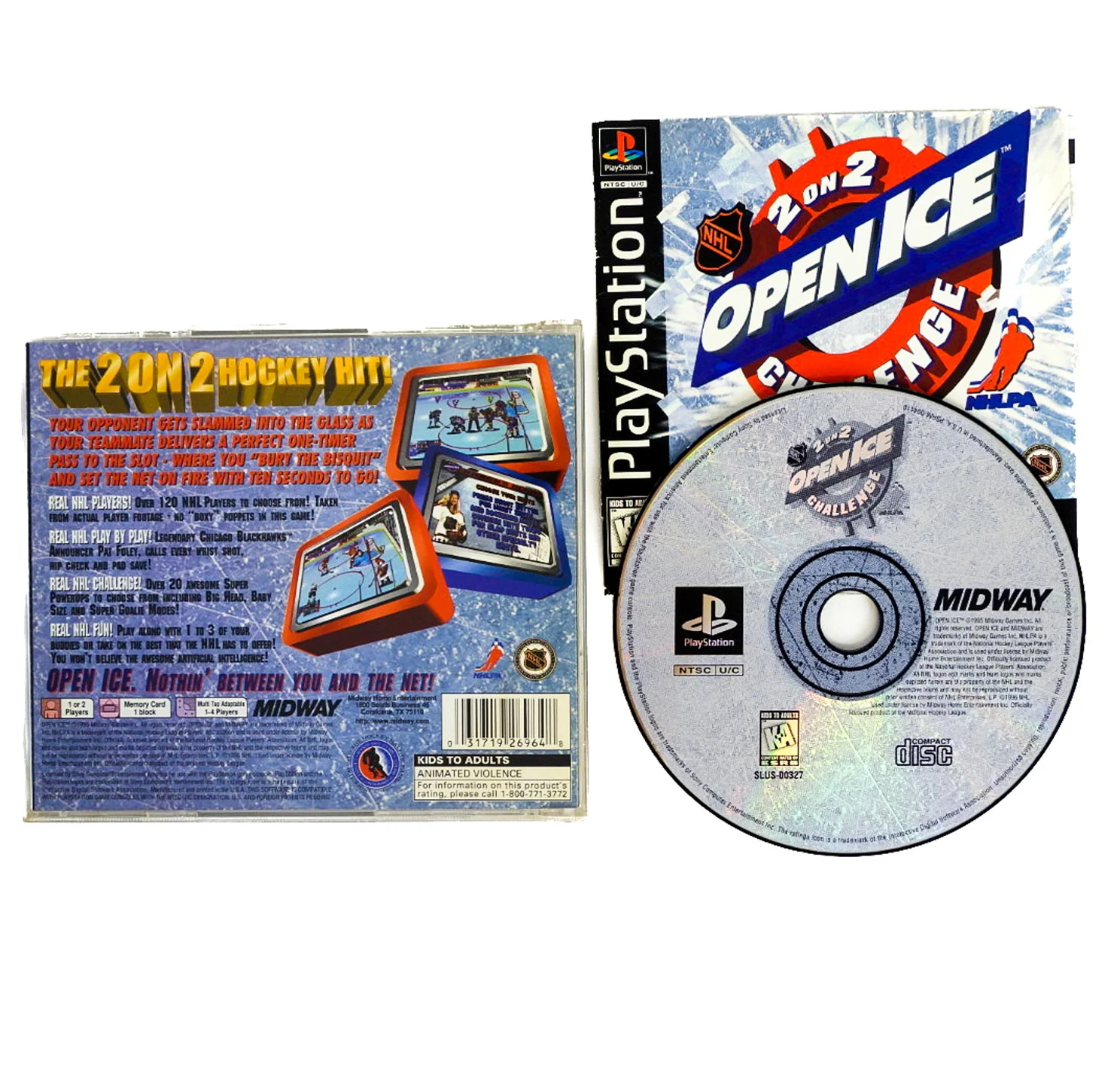 NHL Open Ice: 2 On 2 Challenge (PlayStation / PS1) - Image 4