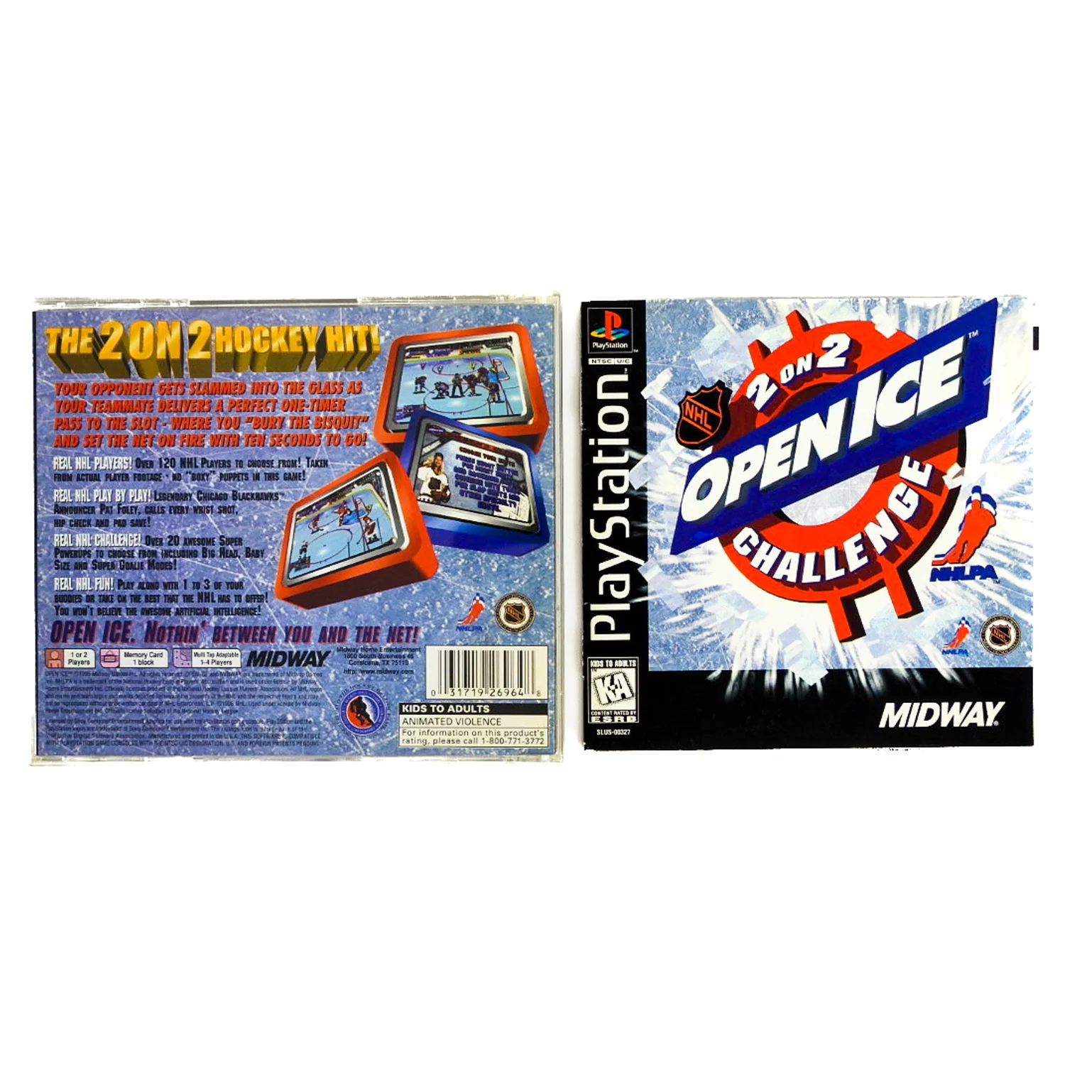 NHL Open Ice: 2 On 2 Challenge (PlayStation / PS1) - Image 5