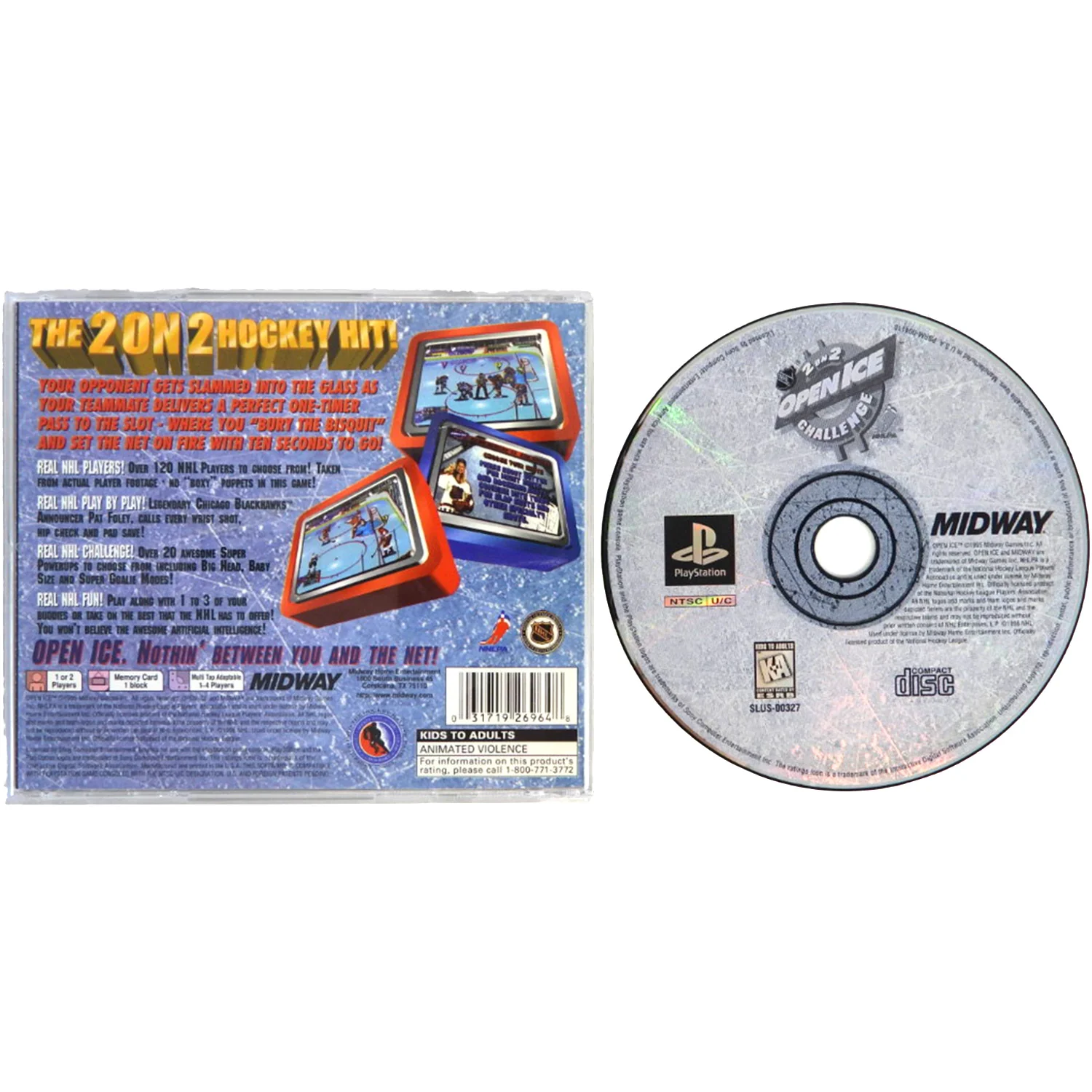 NHL Open Ice: 2 On 2 Challenge (PlayStation / PS1) - Image 7