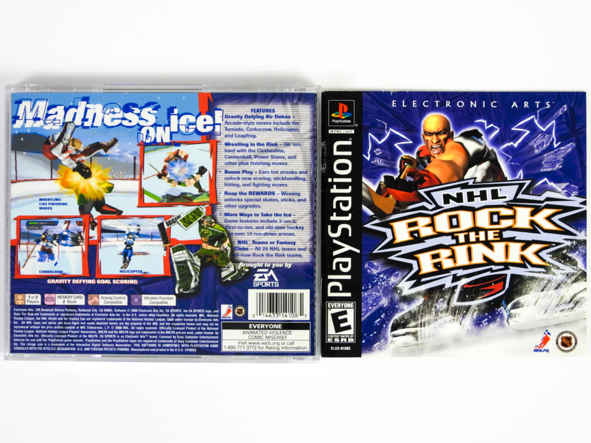 NHL Rock The Rink (PlayStation / PS1) - Image 2