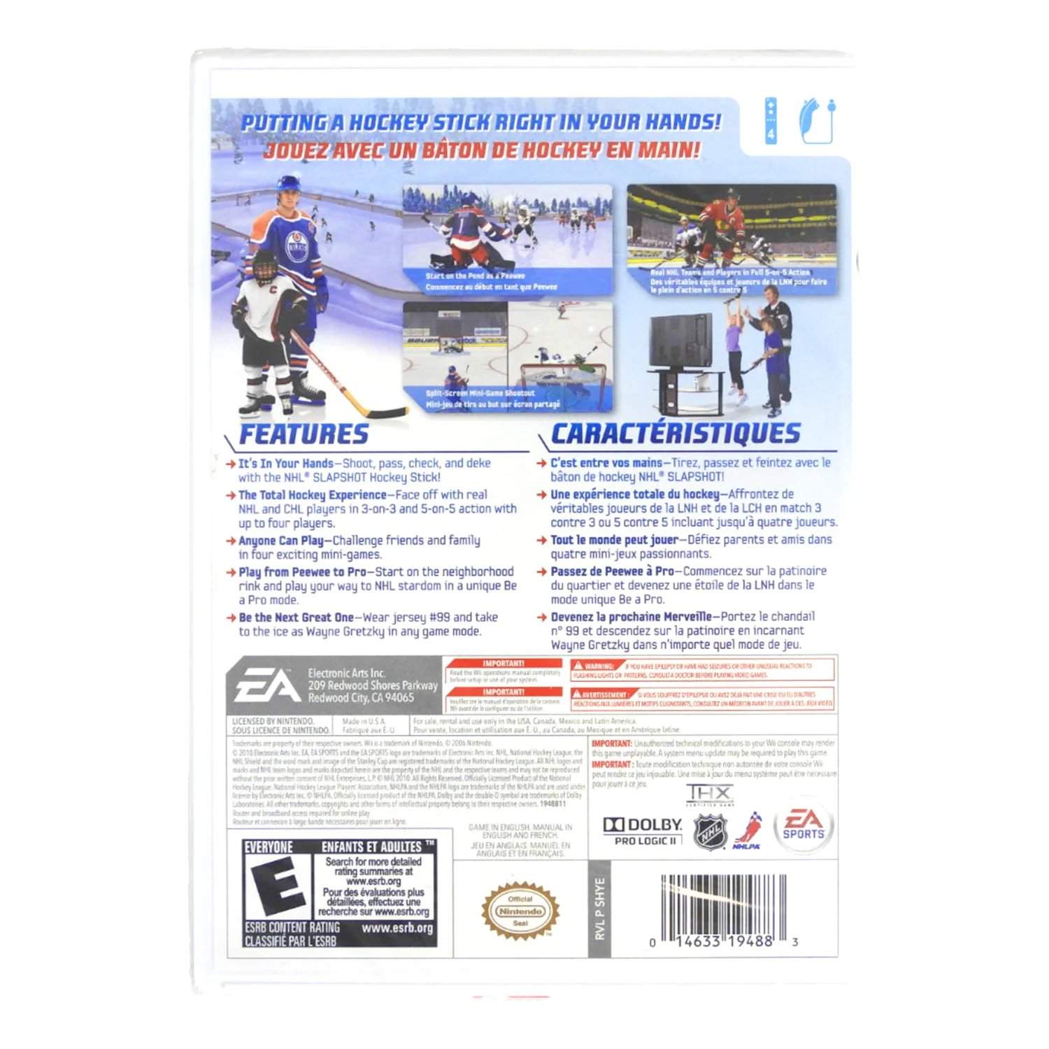 NHL Slapshot (Nintendo Wii) - Image 2