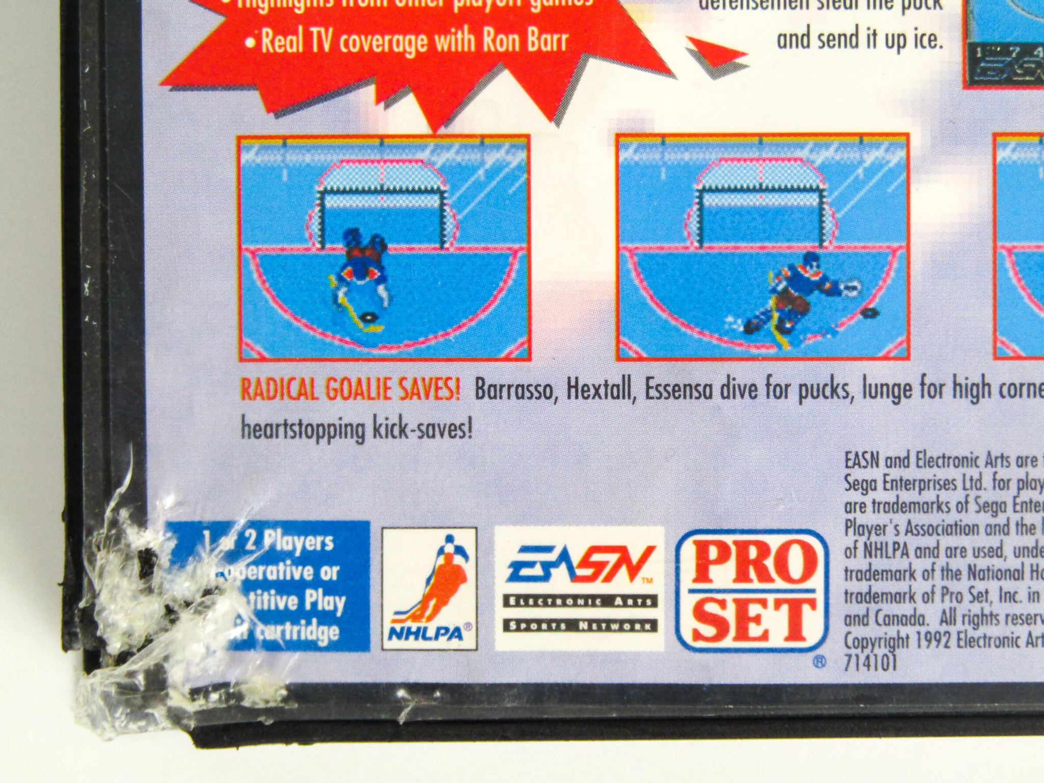 NHLPA Hockey '93 [Limited Edition] (Sega Genesis) - Image 5