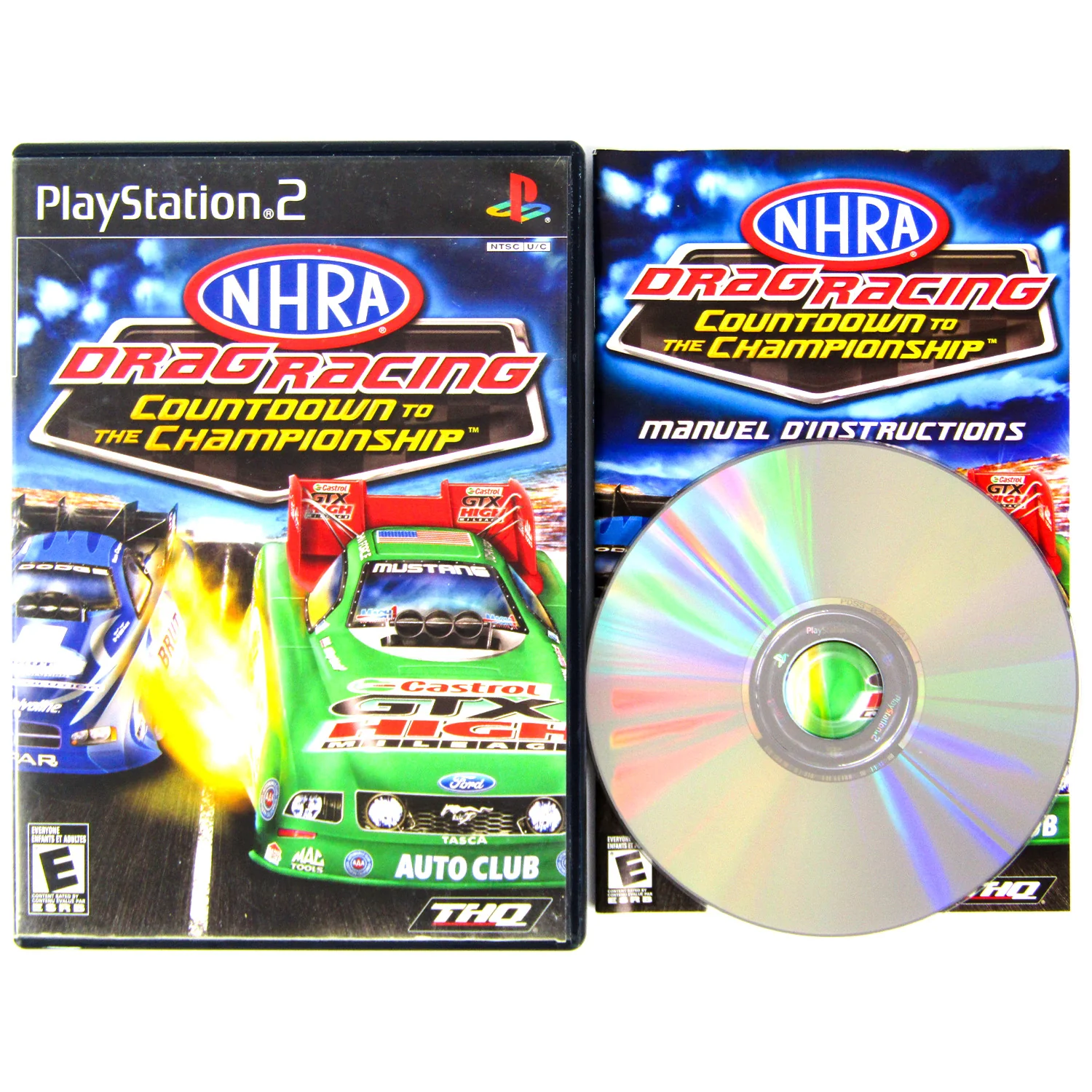 NHRA Drag Racing: Countdown to the Championship (PlayStation 2 / PS2)