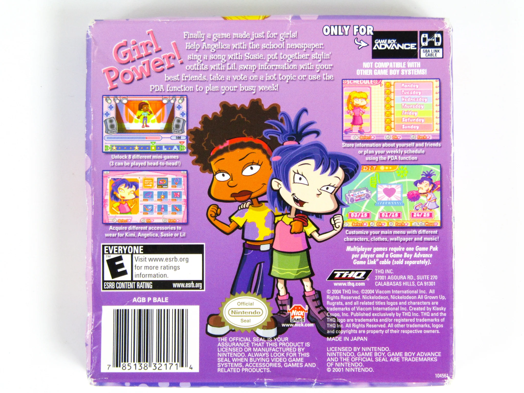 Nickelodeon All Grown Up Express Yourself (Nintendo Game Boy Advance / GBA) - Image 3