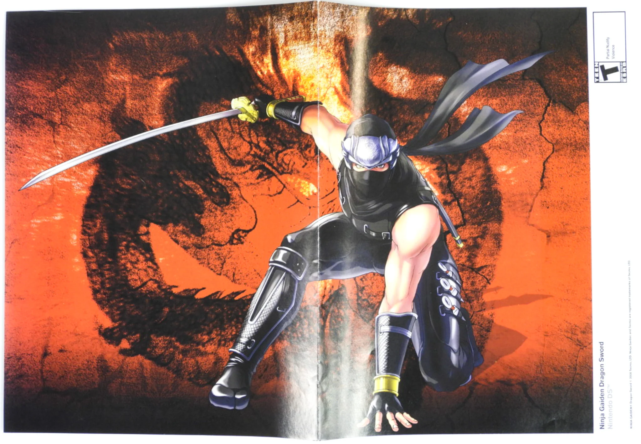Ninja Gaiden: Dragon Sword And Ace Attorney Apollo Justice [Nintendo Power] [Poster] (Nintendo DS) - Image 2