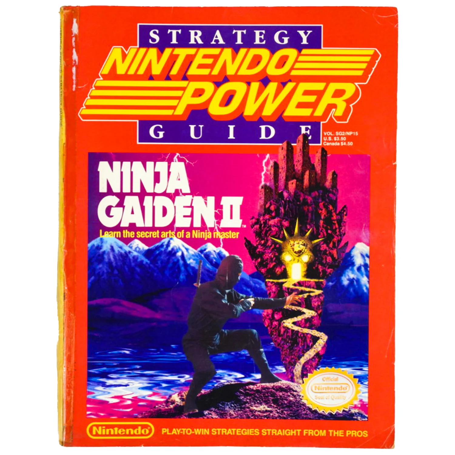 Ninja Gaiden II 2 Strategy Guide [Volume 15] [Nintendo Power] (Magazines) - Image 7