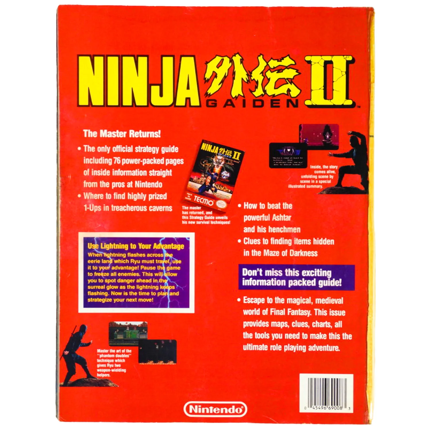 Ninja Gaiden II 2 Strategy Guide [Volume 15] [Nintendo Power] (Magazines) - Image 8